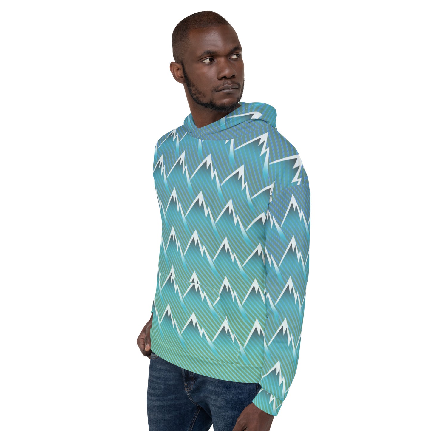 Sweat à capuche Homme "Blue Mountain"