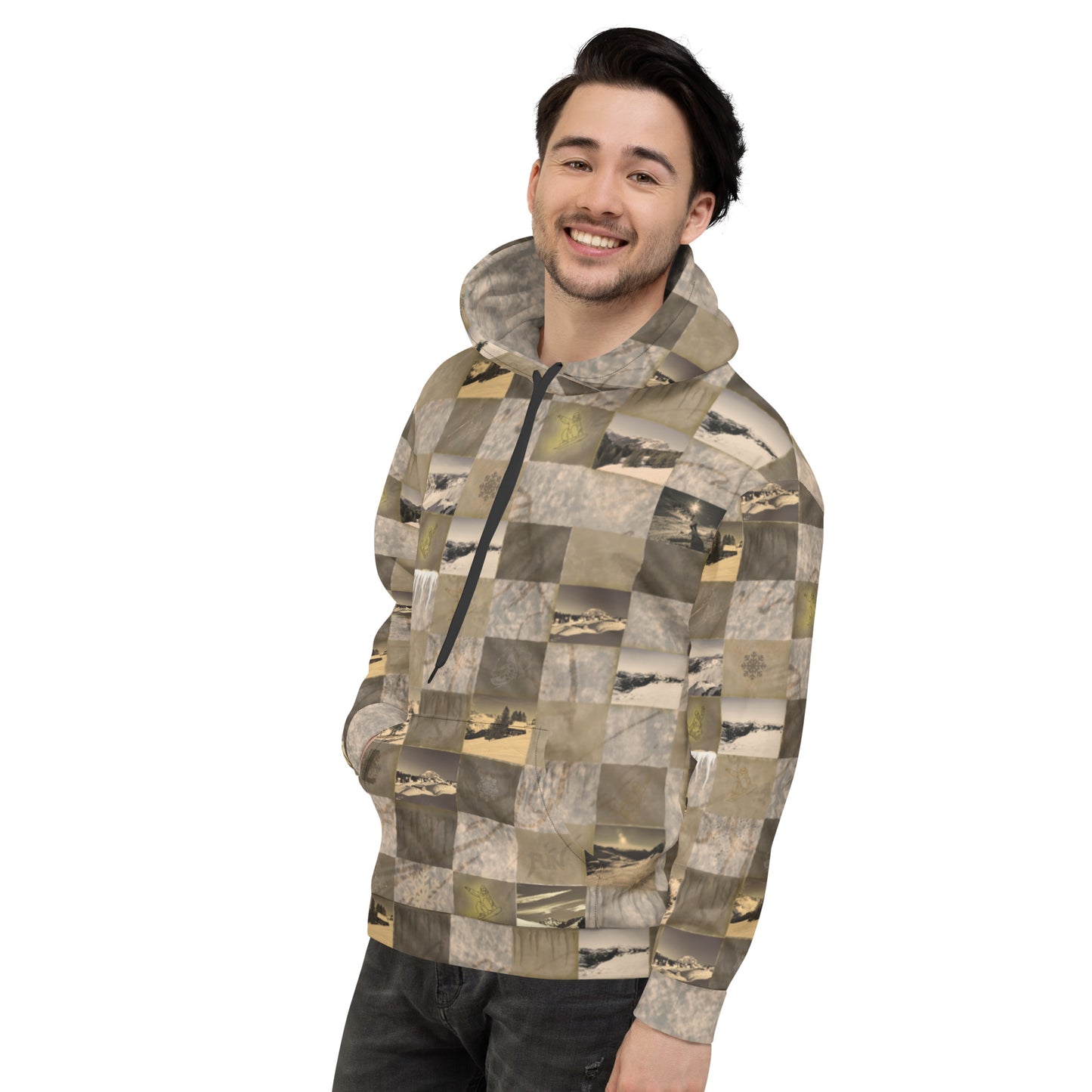 Sweat et veste à capuche "Les portes du soleil"