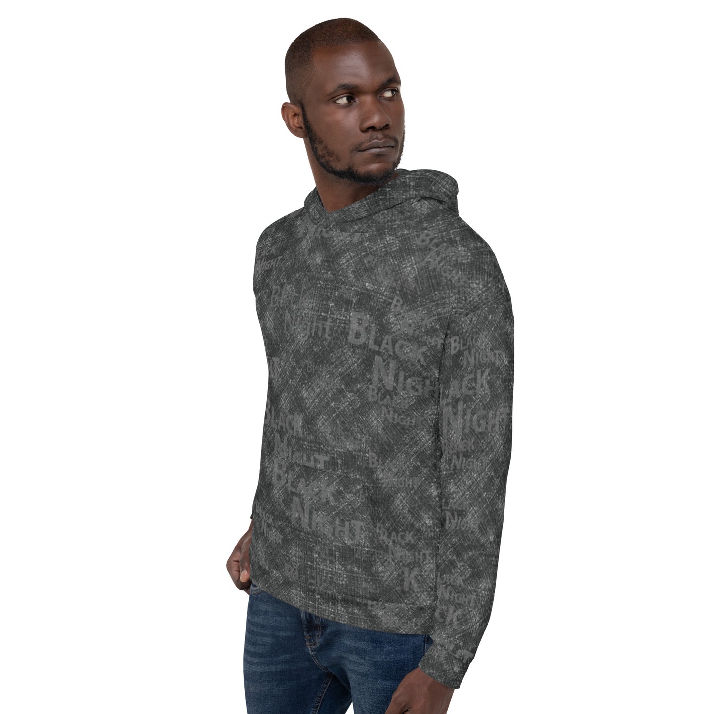 Sweat à Capuche Unisexe "Spring Black Night"