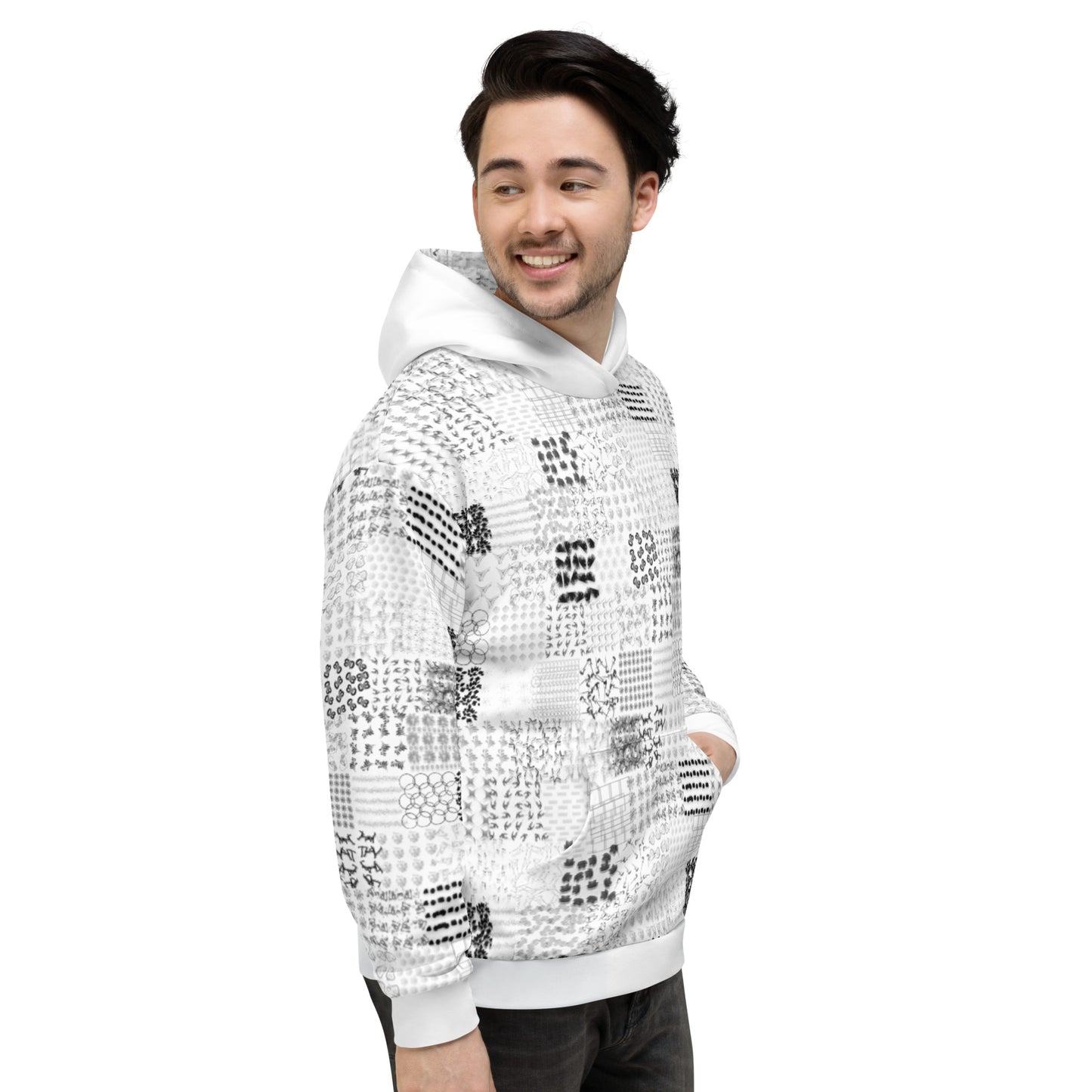 Sweat à Capuche Homme "Délire hivernal"