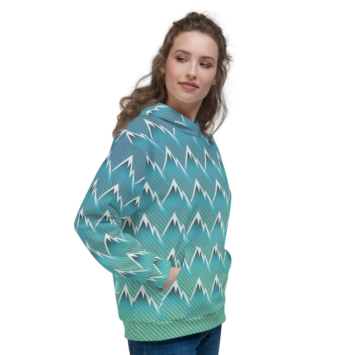 Sweat à capuche Femme "Blue Mountain"