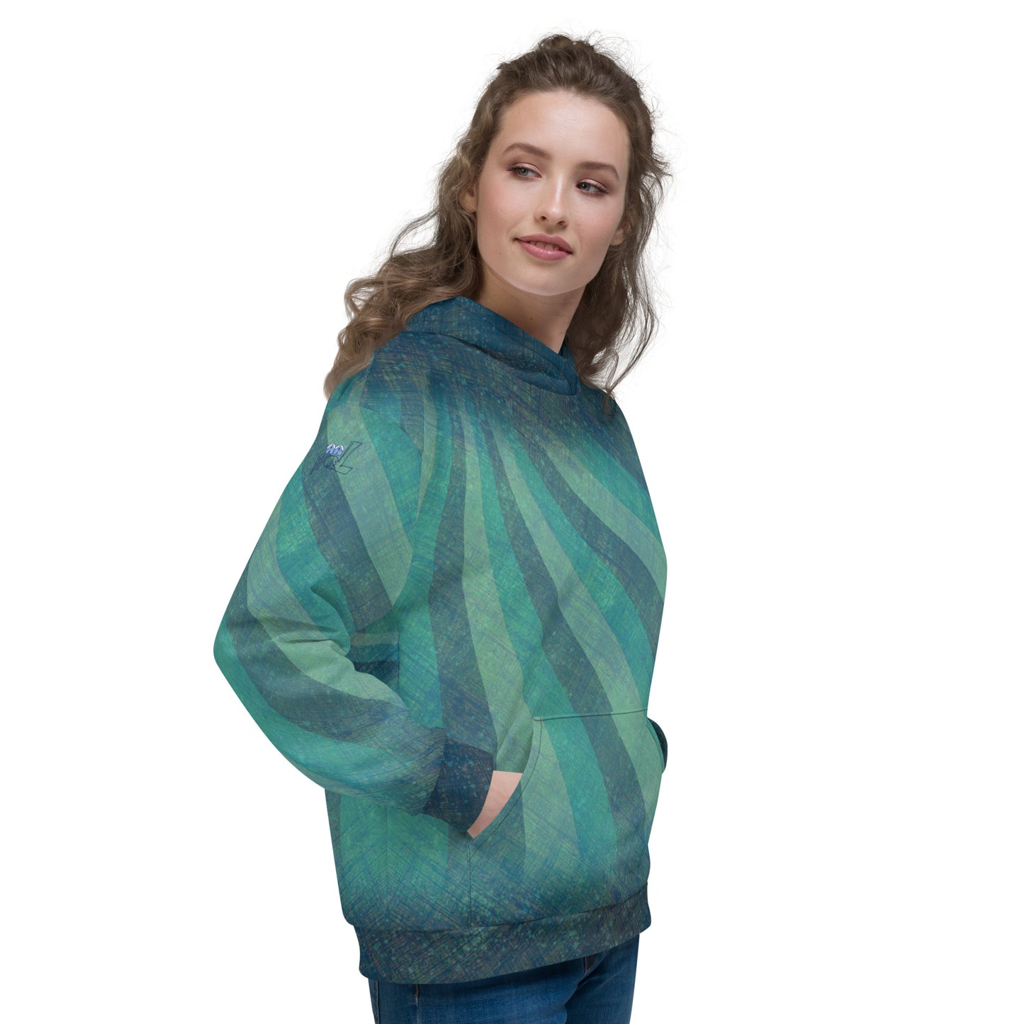 Sweat à Capuche " Mountain Colors"