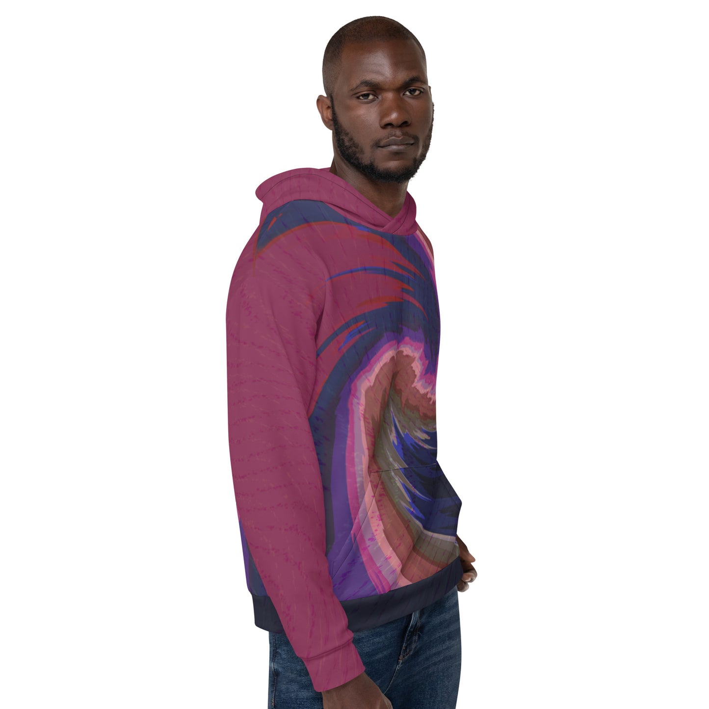 Sweat à Capuche Unisexe "Spring cyclone Multicolore"