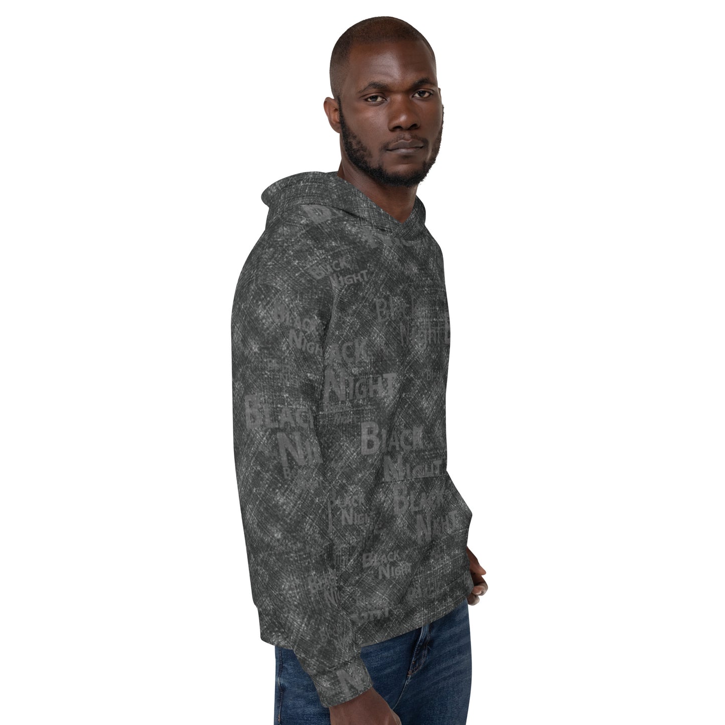 Sweat à Capuche Unisexe "Spring Black Night"