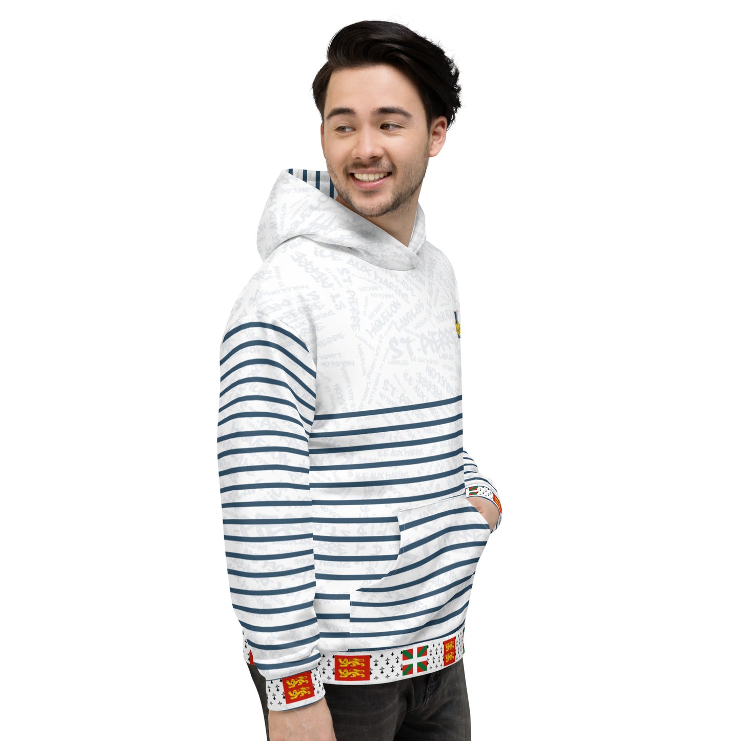Sweat à capuche unisexe "St Pierre et Miquelon"