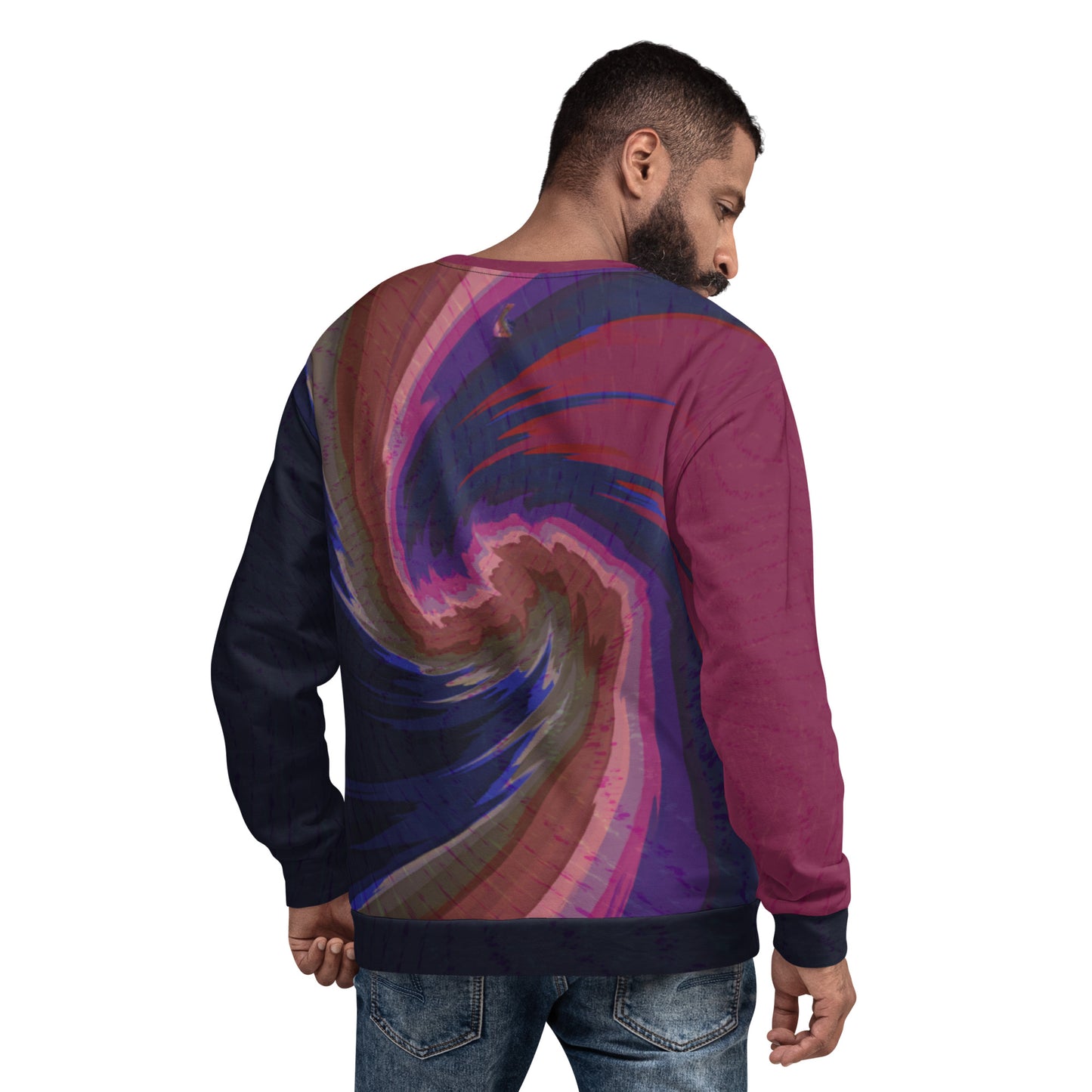 Sweat-Shirt Unisexe "Spring cyclone Multicolore"