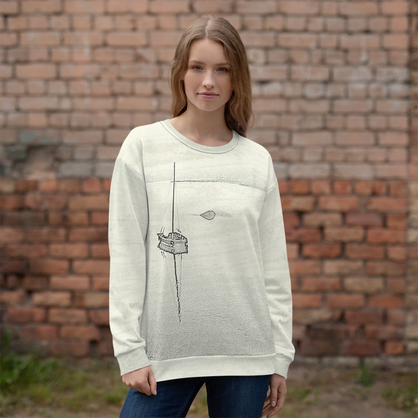 Sweat-shirt "Bateau de Loire"
