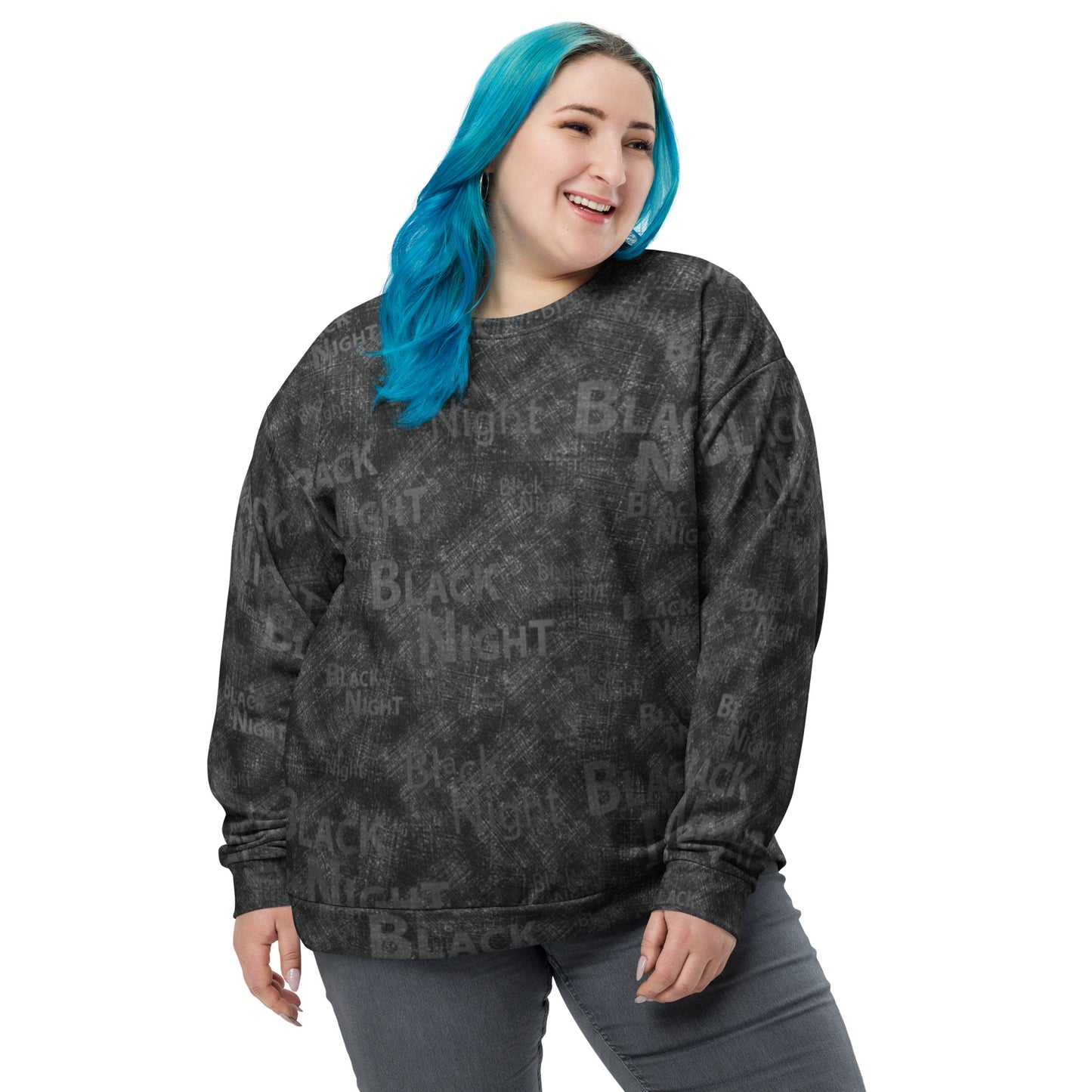 Sweat-Shirt Unisexe "Spring Black Night"