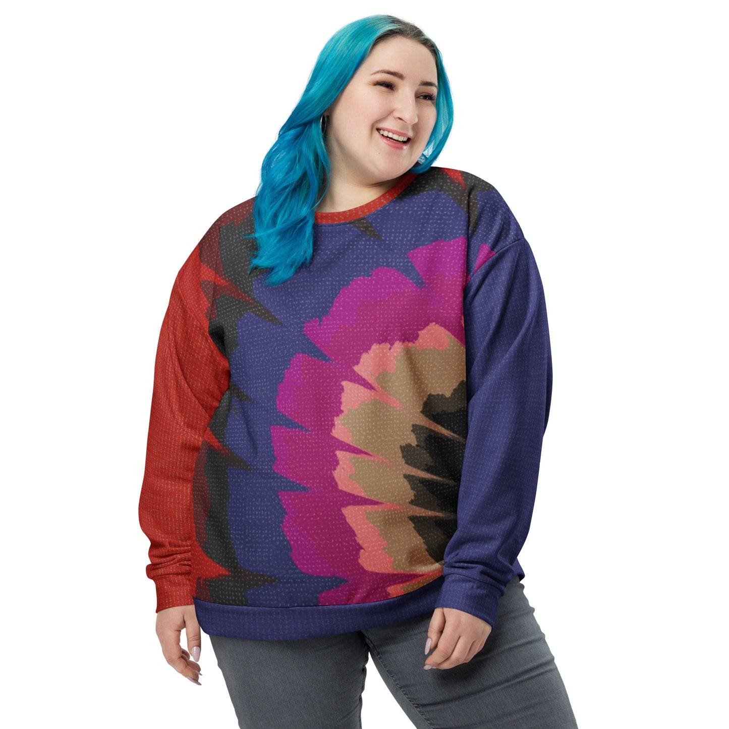 Sweat-Shirt Unisexe "Spring Painted Flower"