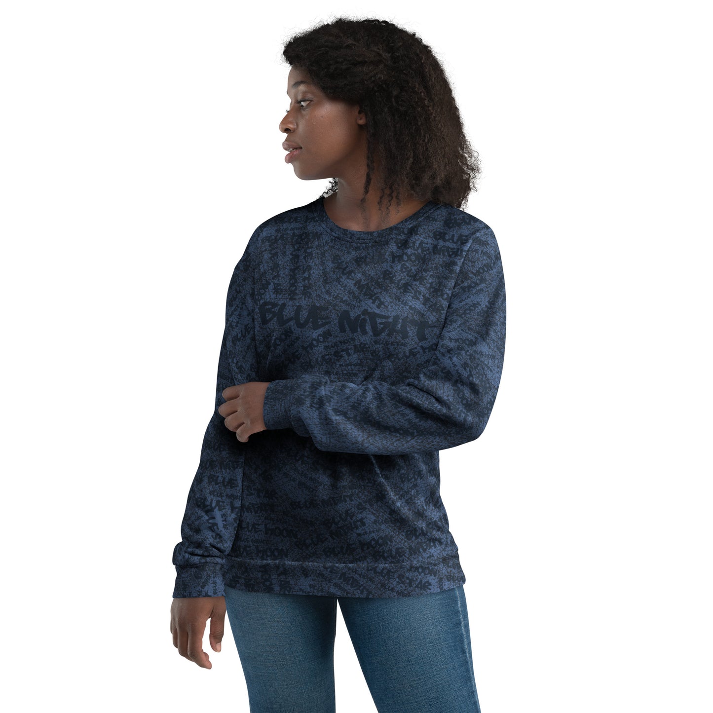 Sweat-Shirt Unisexe "Blue Night"