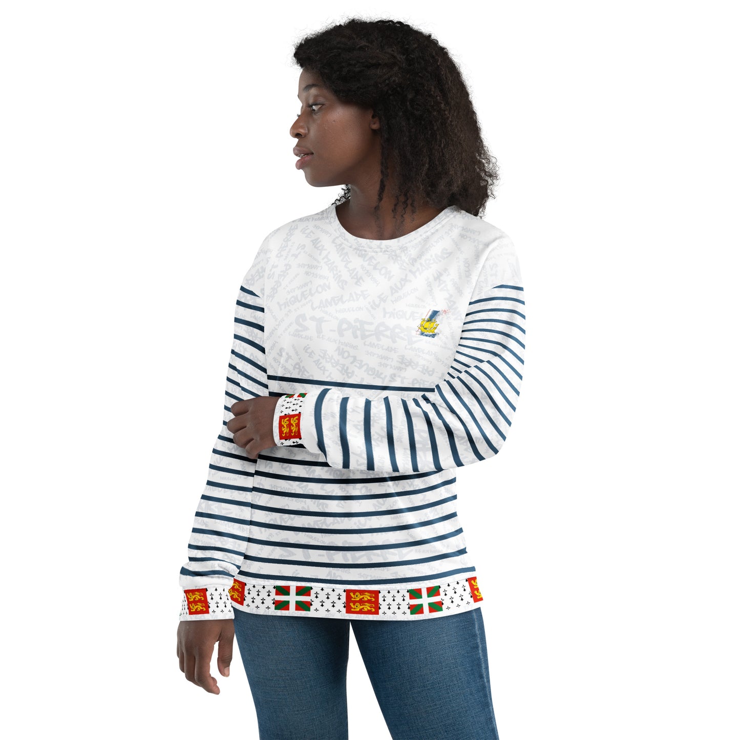 Sweatshirt unisexe "St Pierre et Miquelon"