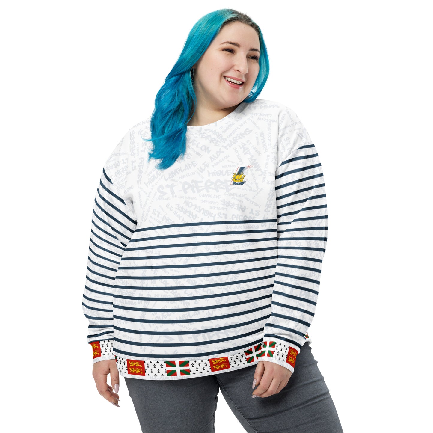 Sweatshirt unisexe "St Pierre et Miquelon"