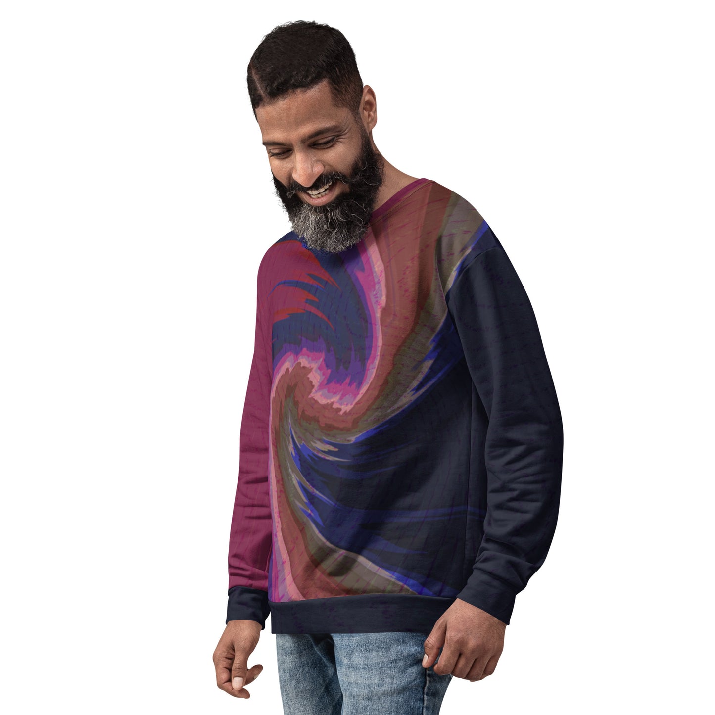 Sweat-Shirt Unisexe "Spring cyclone Multicolore"