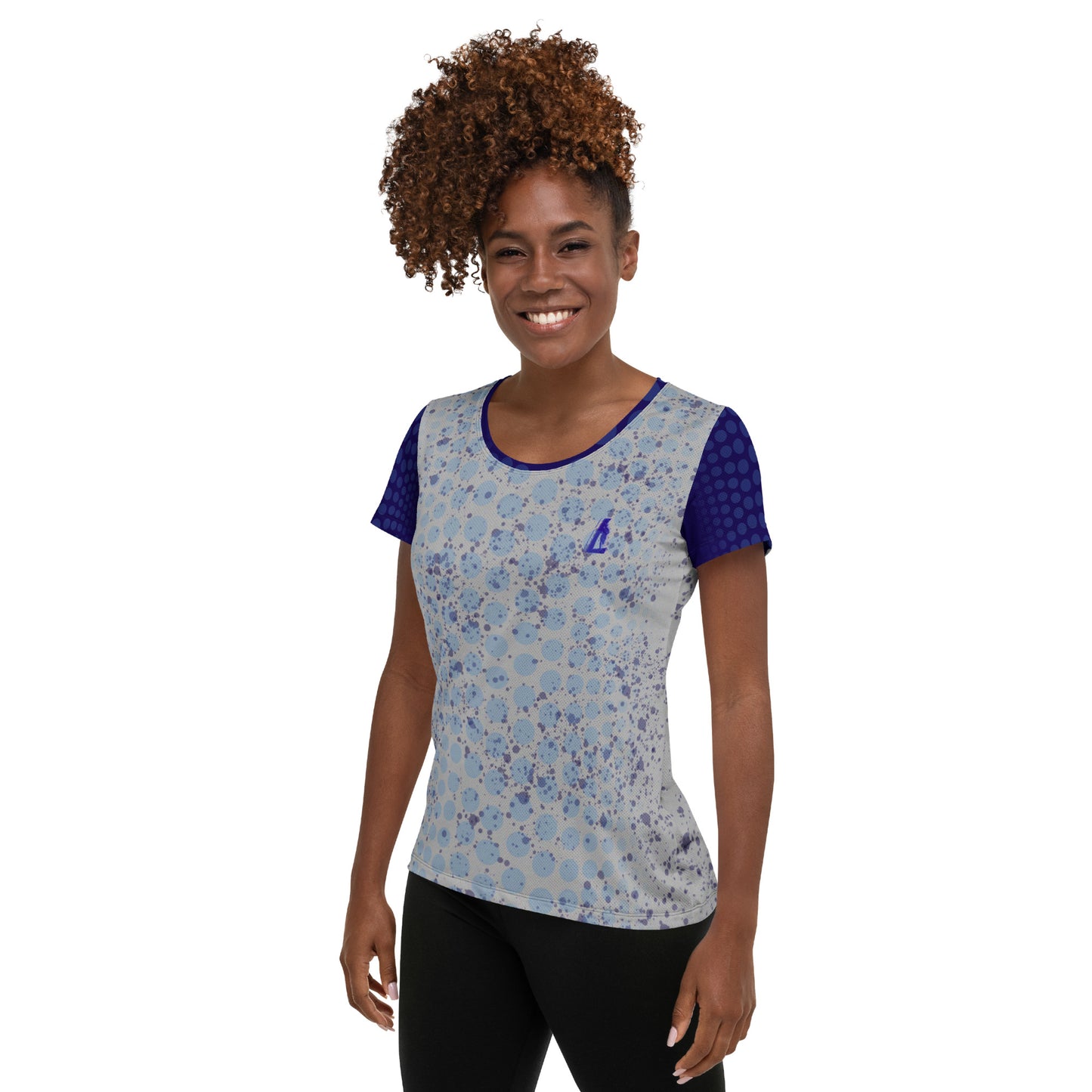 T-shirt de sport femmes "Run" gris