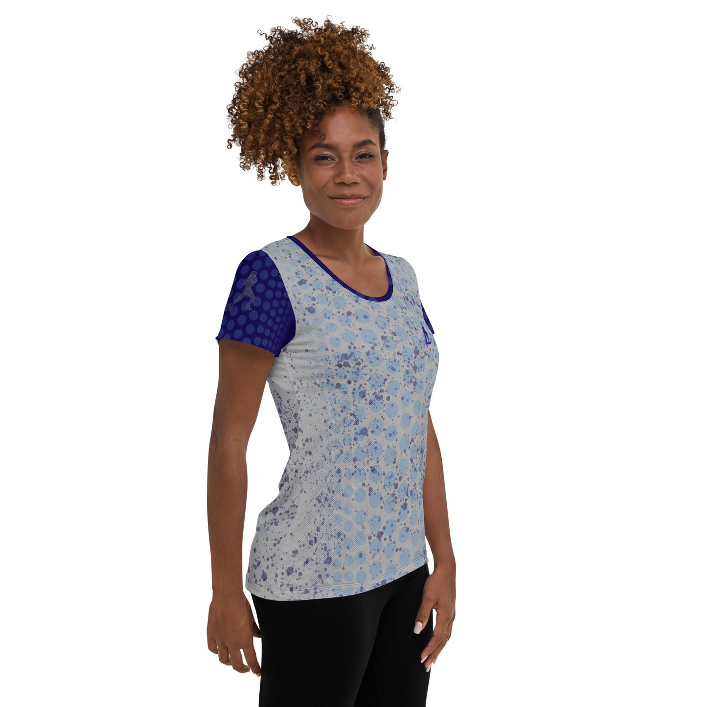 T-shirt de sport femmes "Run" gris