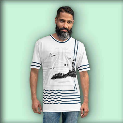 T-shirt homme "Entre Terre et Océan"