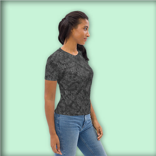 T-shirt pour Femme "Spring Black Night"