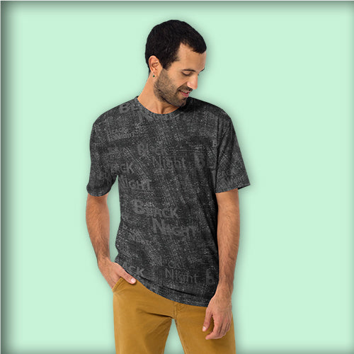 T-Shirt homme "Spring Black Night"