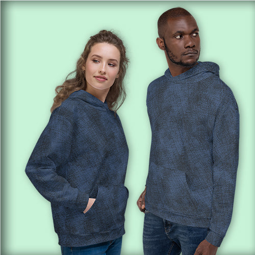 Sweat à Capuche Unisexe "Spring Blue"