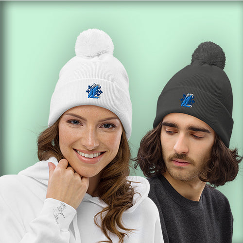 Bonnet à pompon "Etoile des Neiges"