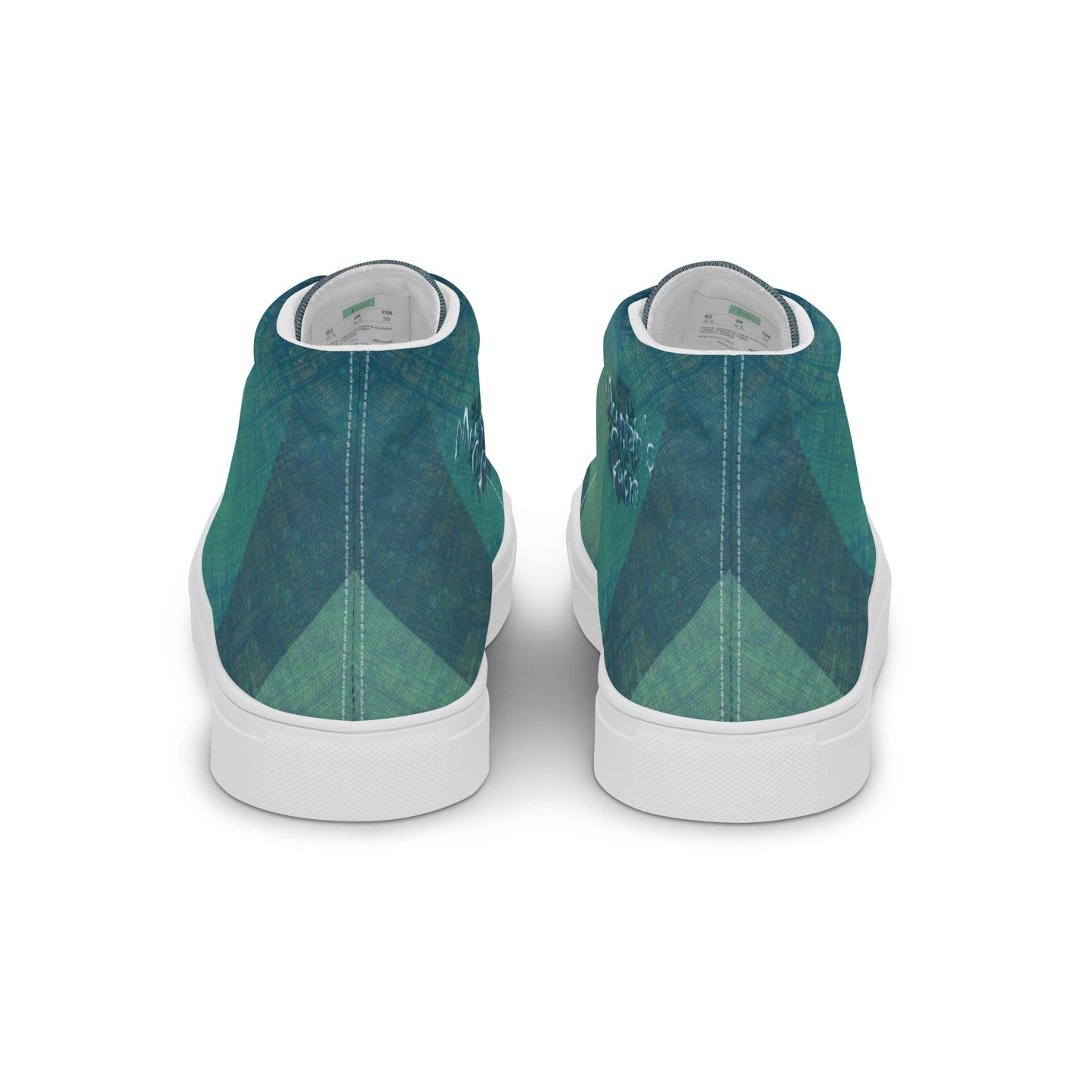 Baskets hautes en toile homme "Mountain Colors"