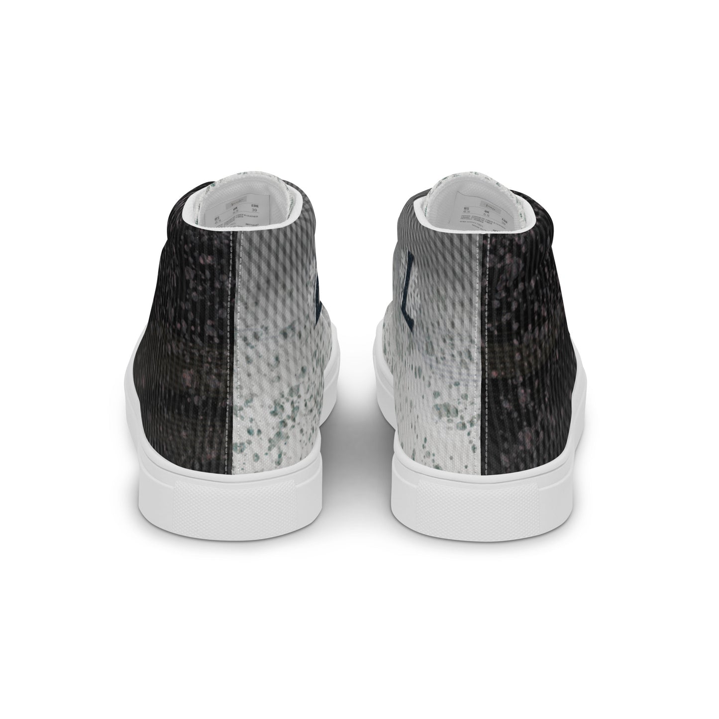 Baskets hautes en toile homme "Night and Day"