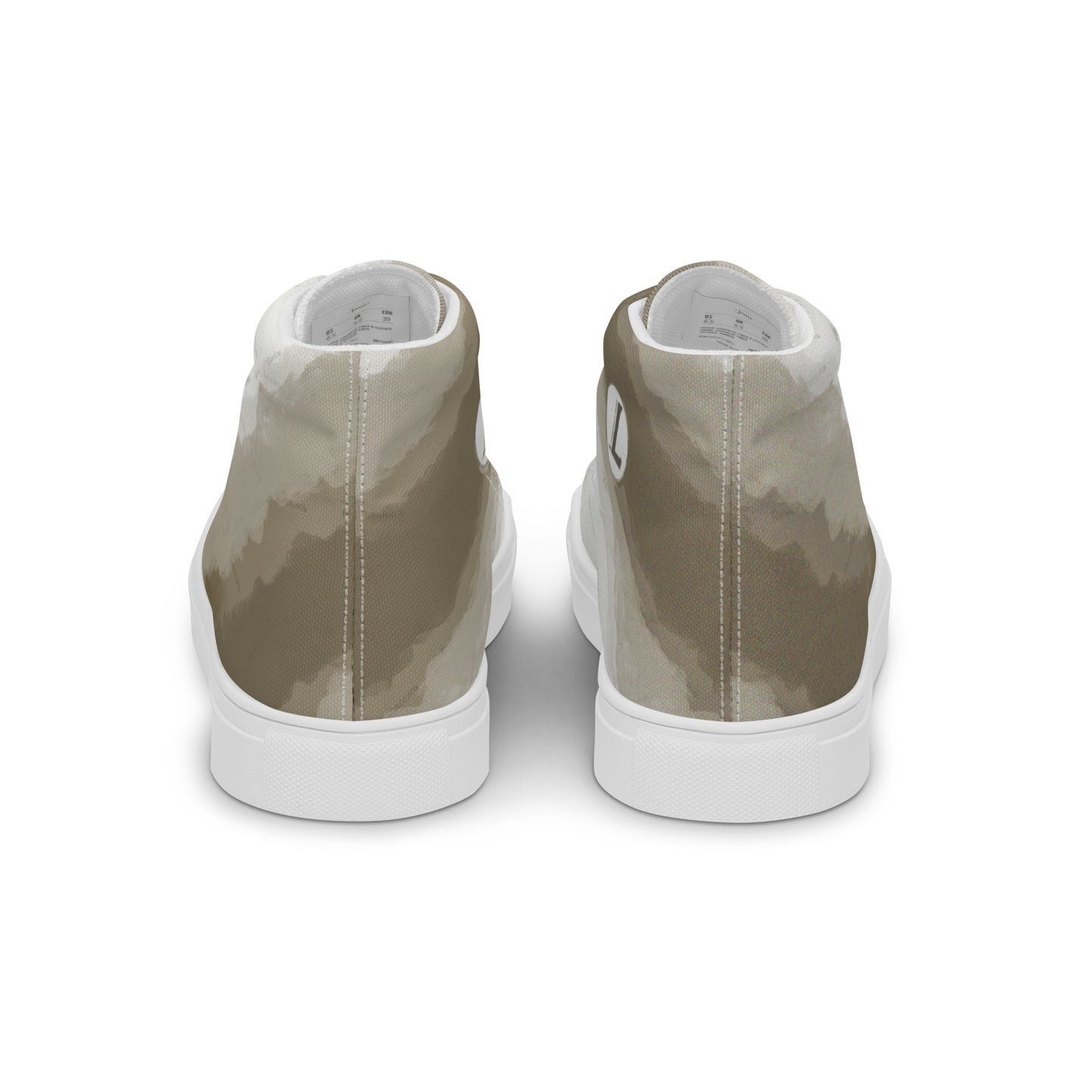 Baskets hautes en toile homme "Running"