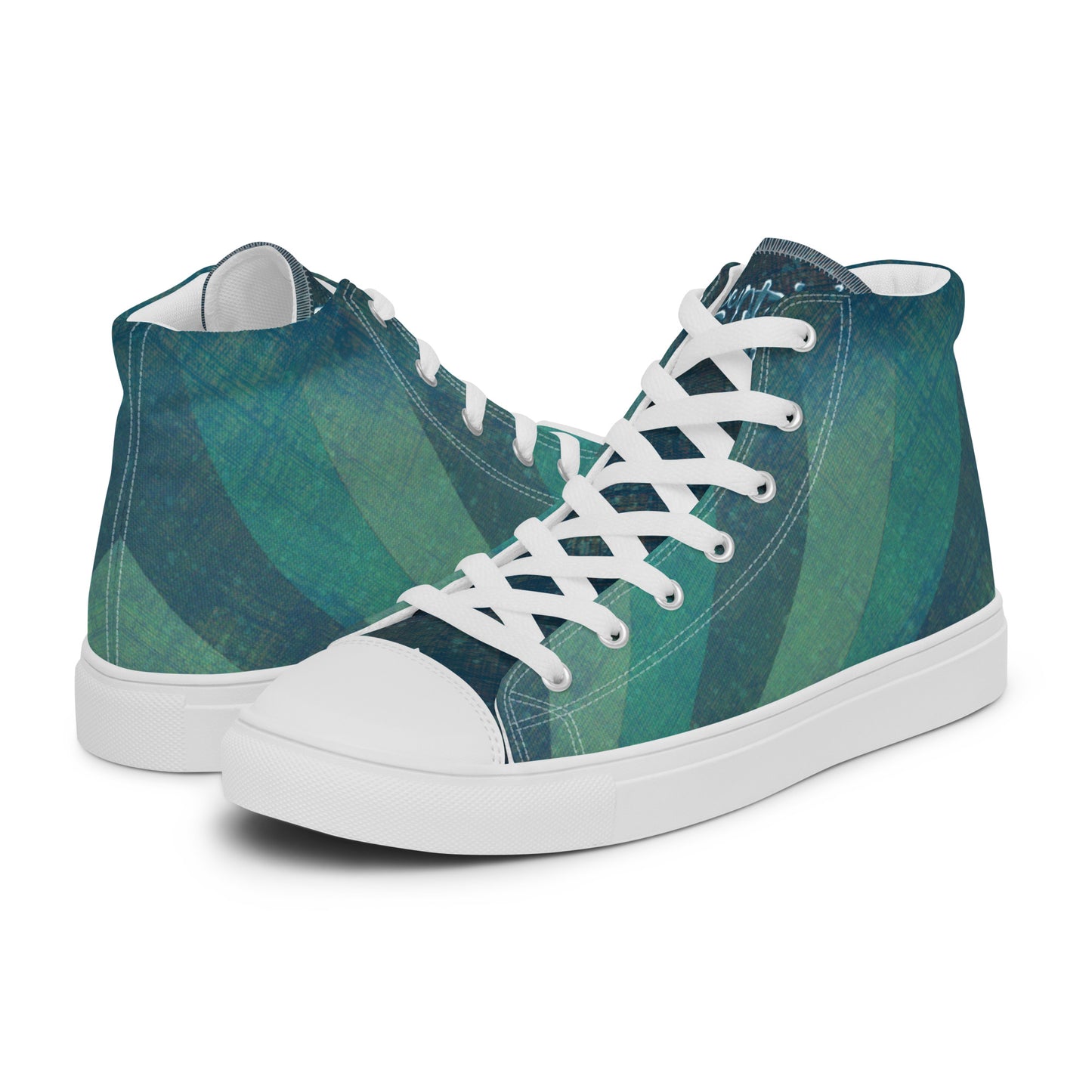 Baskets hautes en toile homme "Mountain Colors"