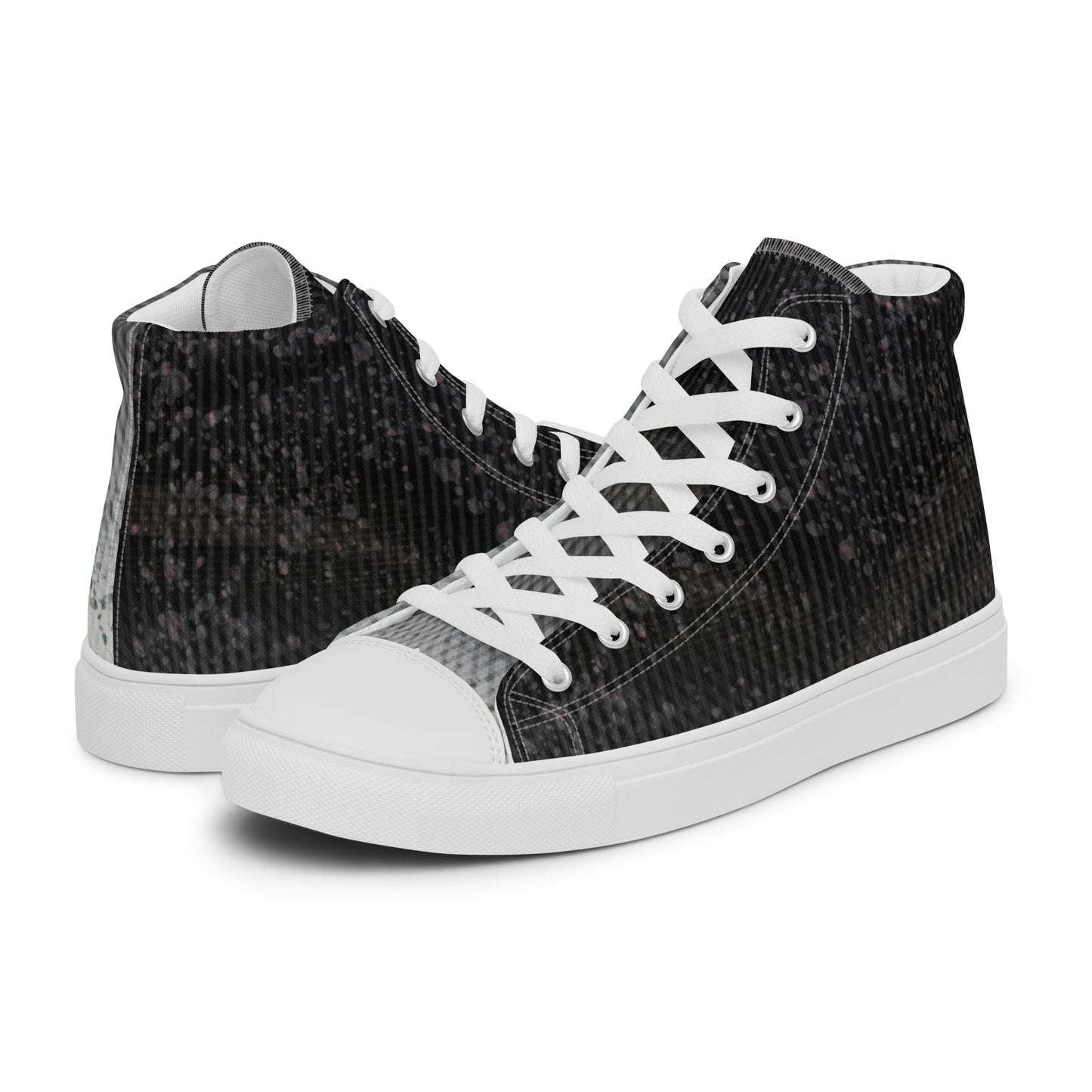Baskets hautes en toile homme "Night and Day"