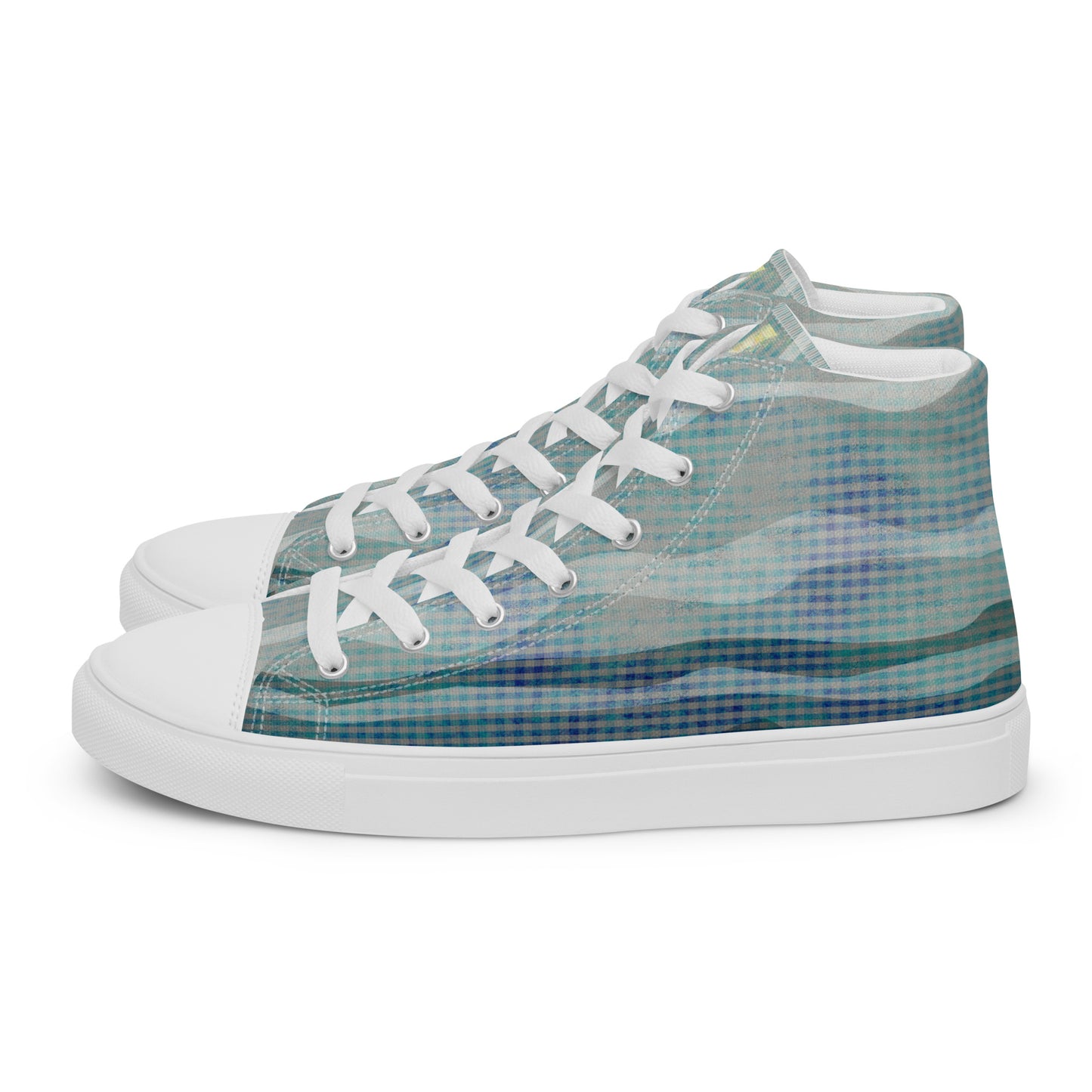 Baskets hautes en toile homme "Etang de Sologne"