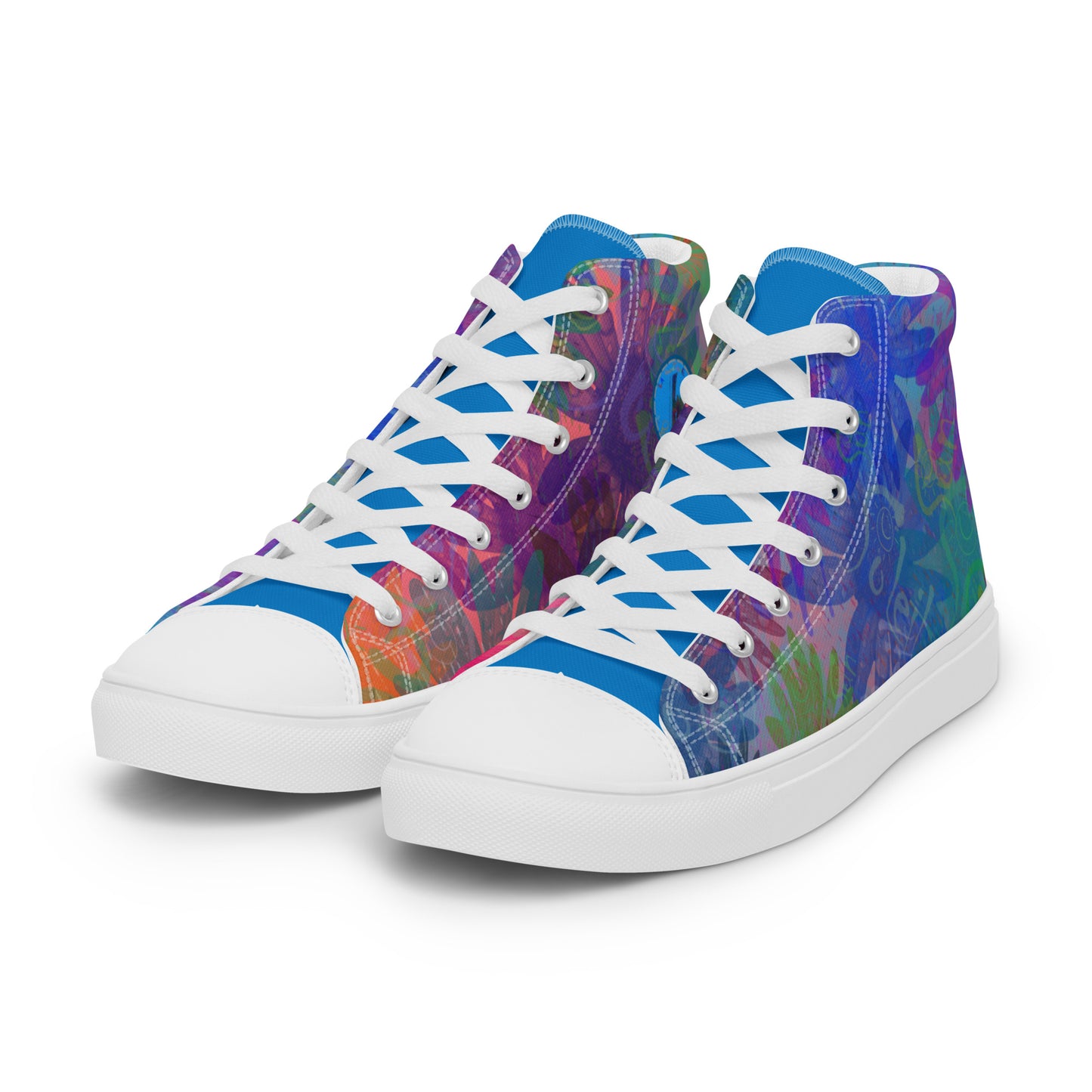 Baskets hautes en toile homme "Sun"