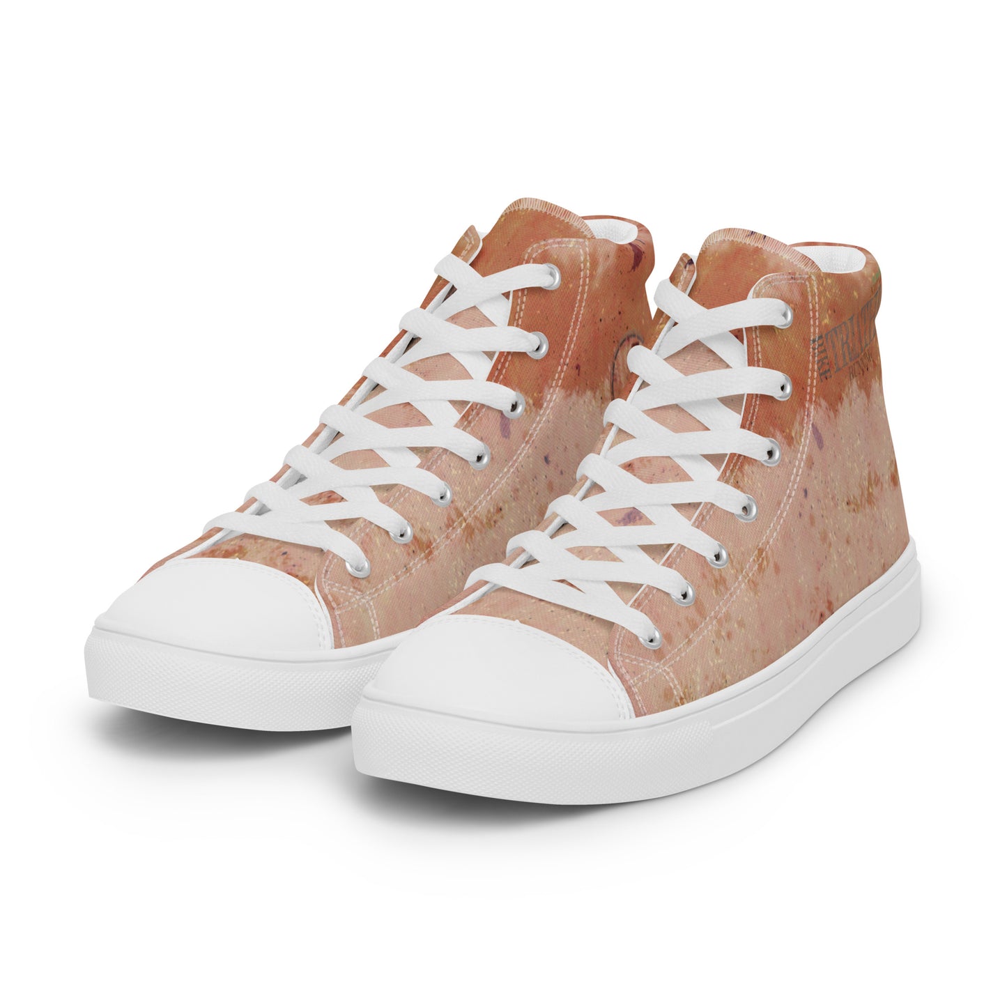 Baskets hautes en toile homme "Tri Brun"