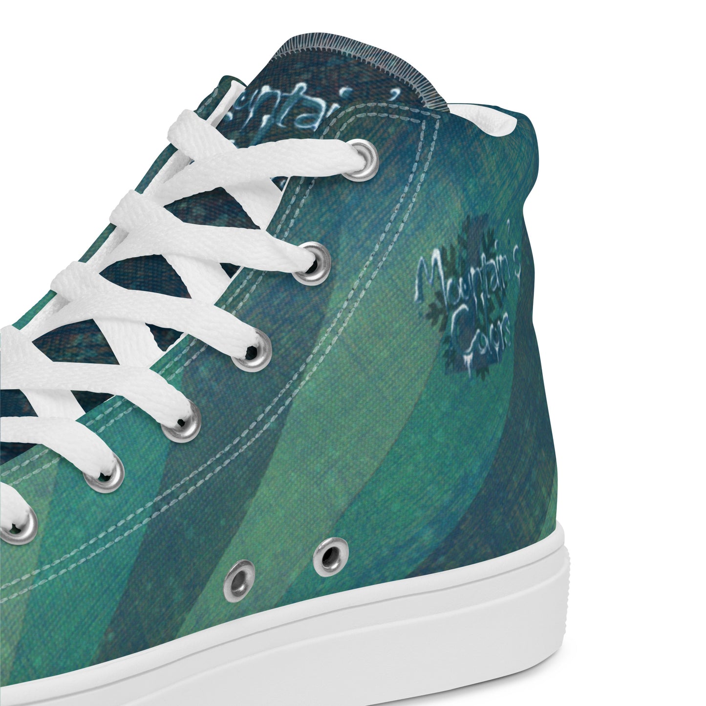 Baskets hautes en toile homme "Mountain Colors"
