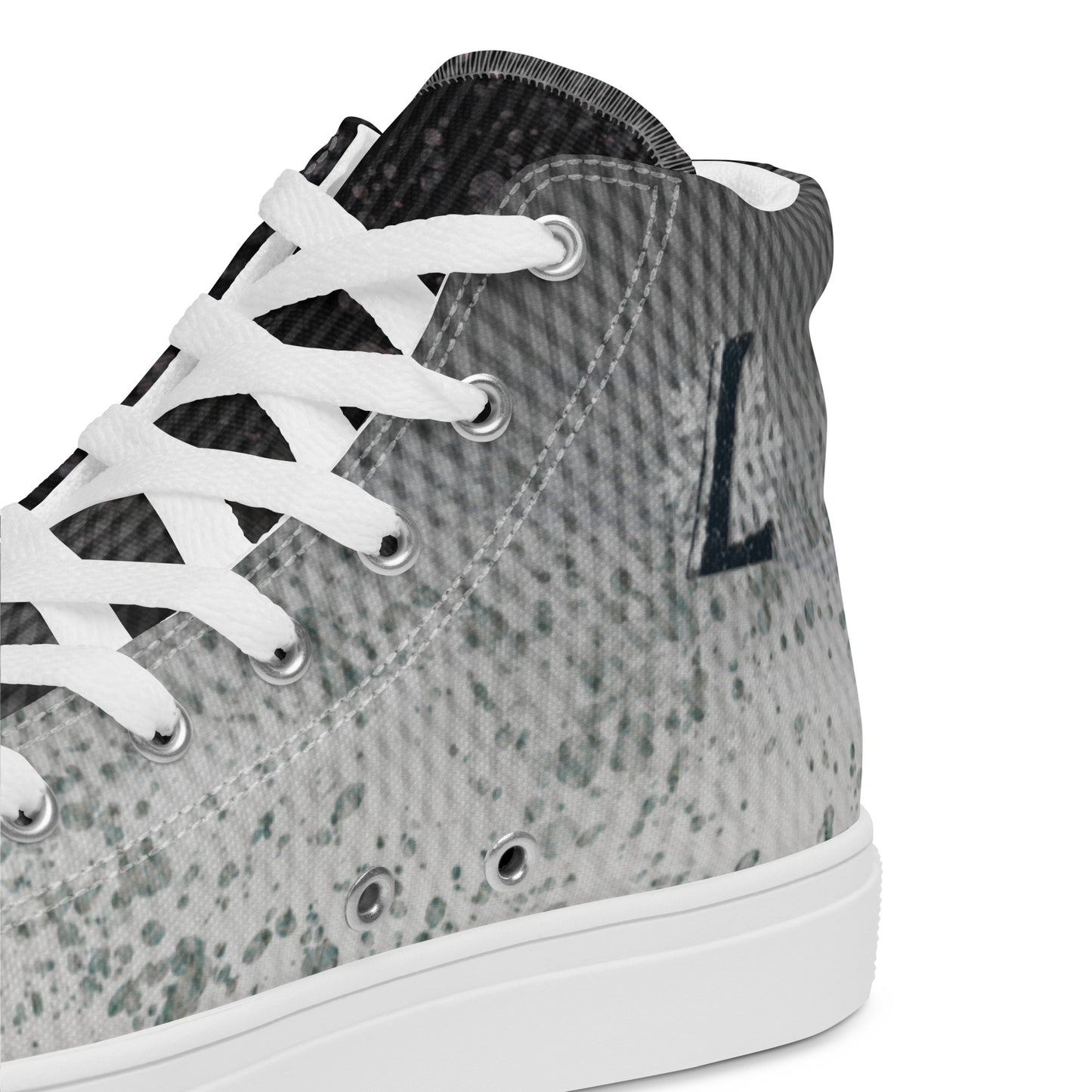 Baskets hautes en toile homme "Night and Day"