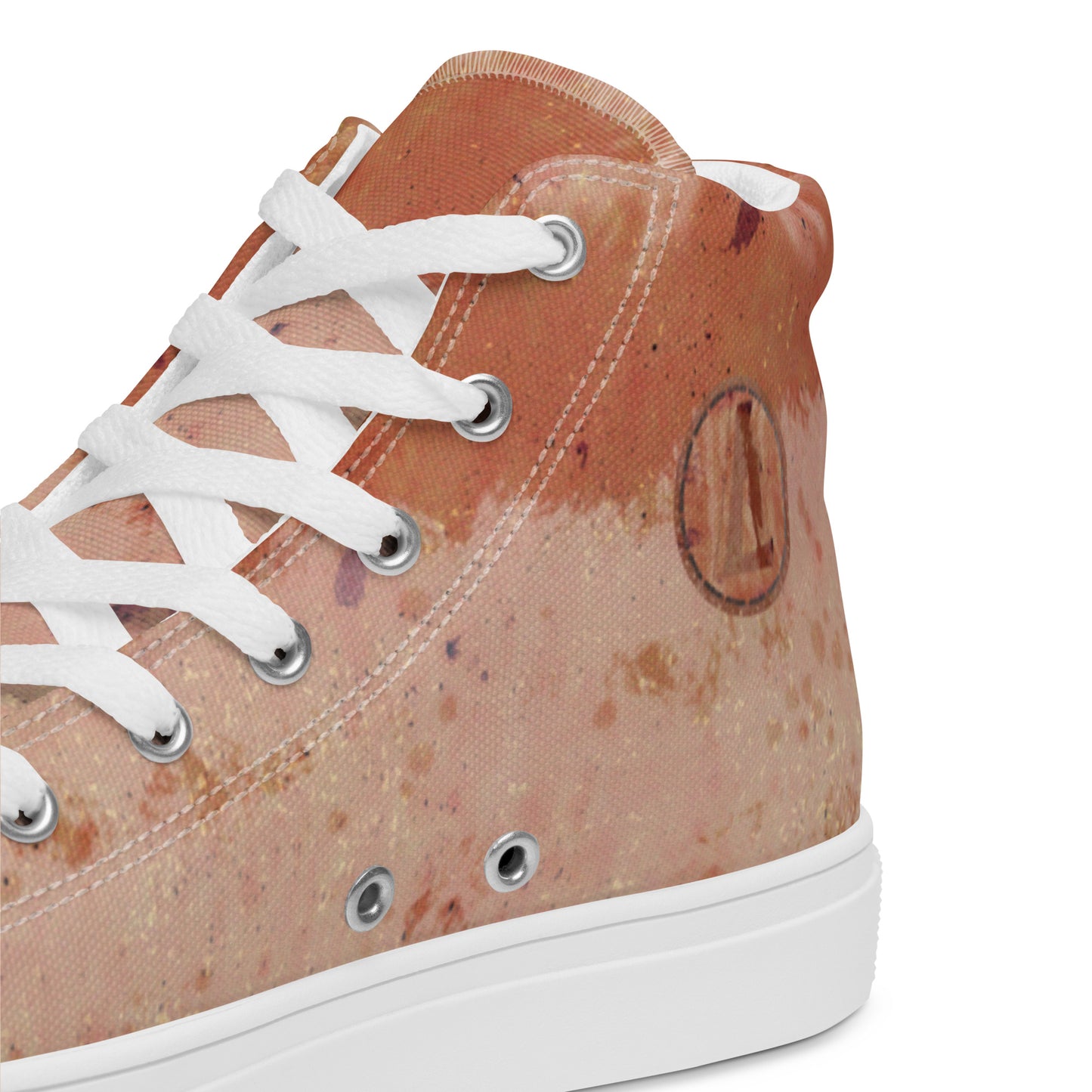 Baskets hautes en toile homme "Tri Brun"