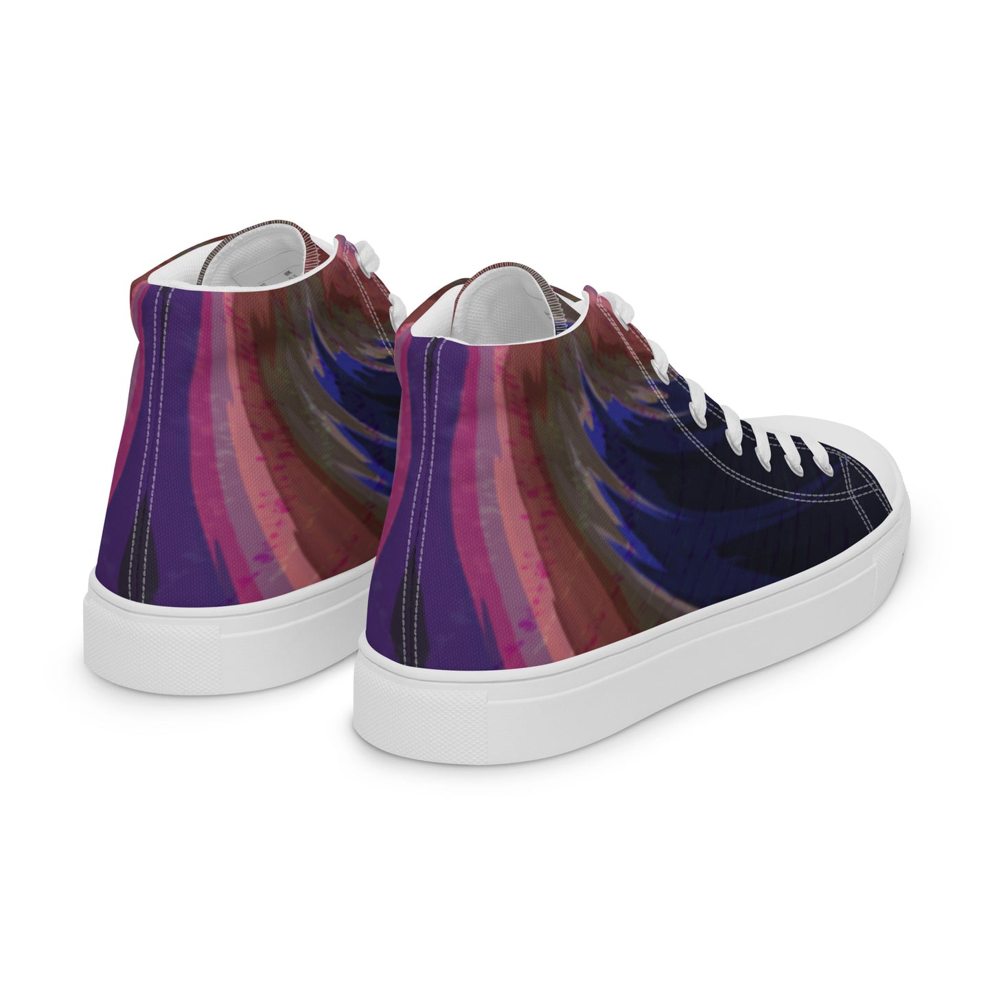 Baskets hautes en toile homme "Spring cyclone Multicolore"