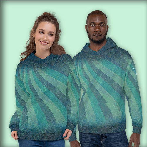 Sweat à Capuche " Mountain Colors"