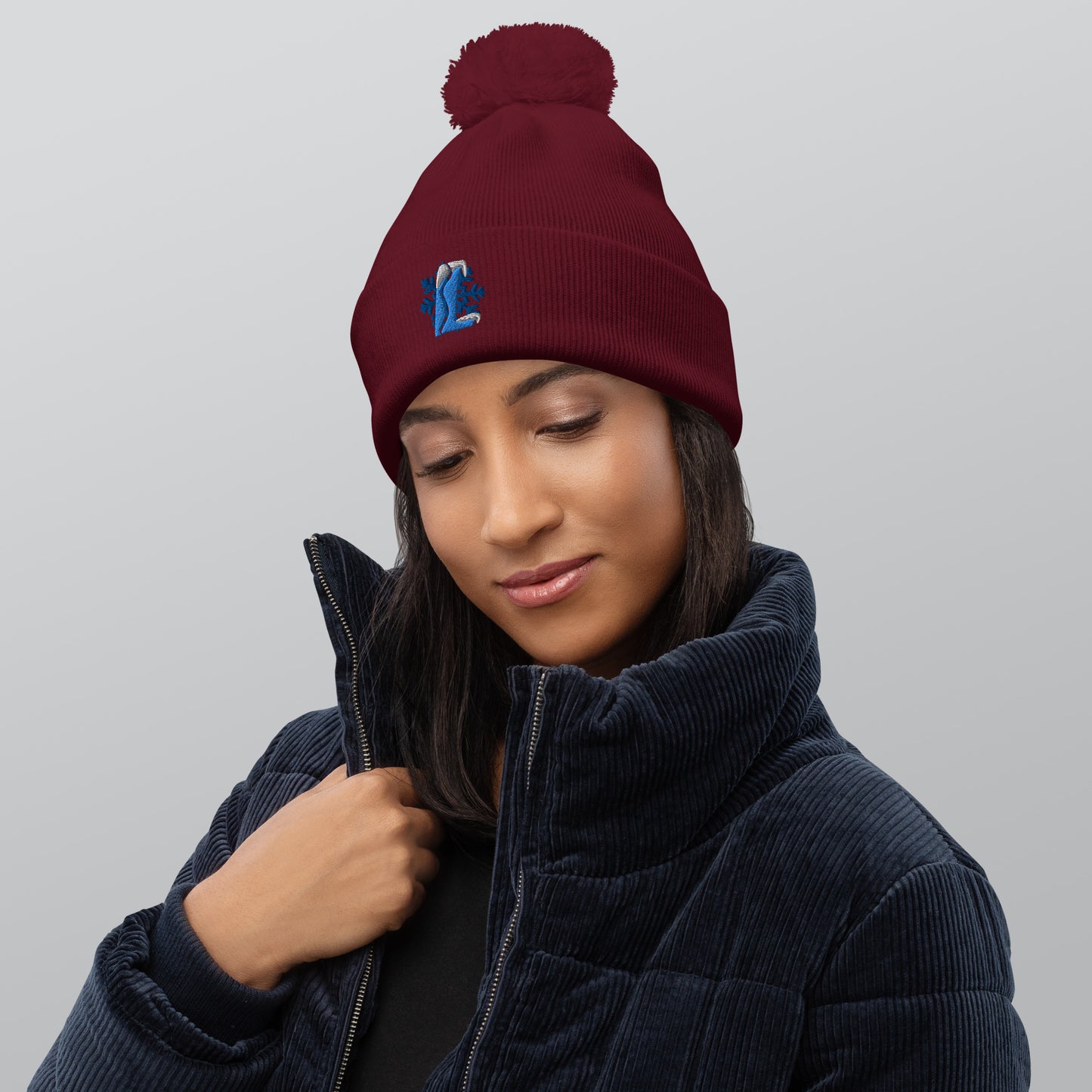 Bonnet à pompon "Etoile des Neiges"