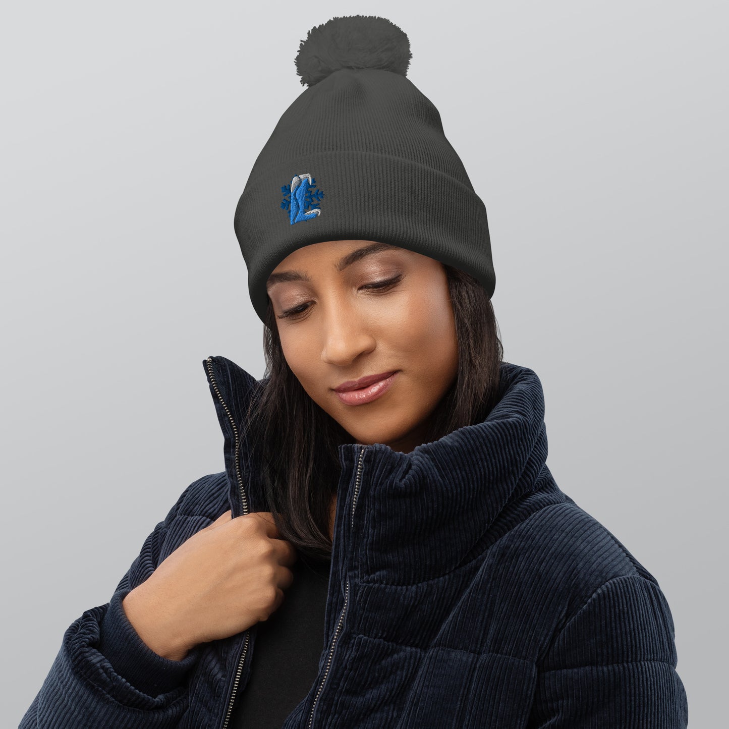 Bonnet à pompon "Etoile des Neiges"