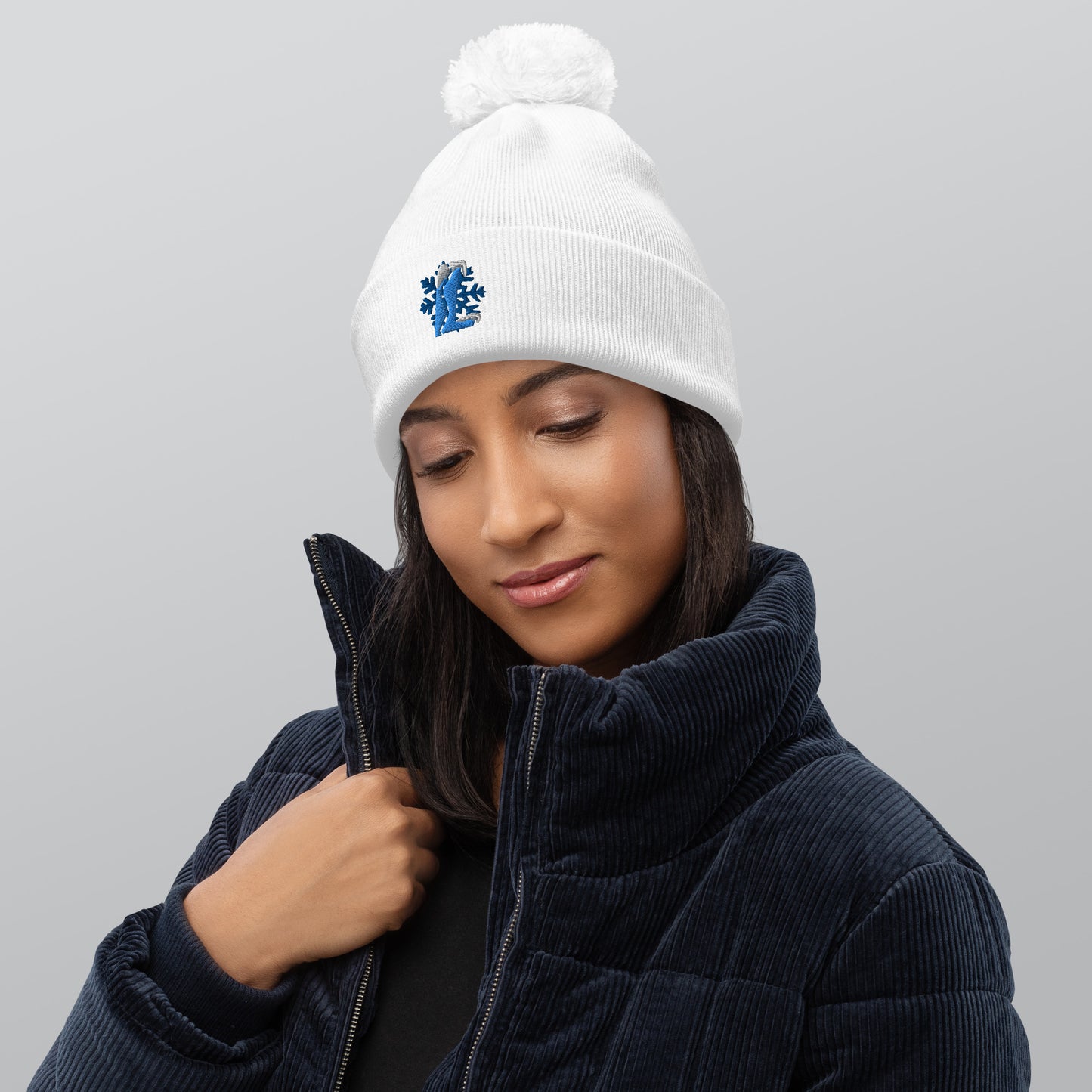 Bonnet à pompon "Etoile des Neiges"