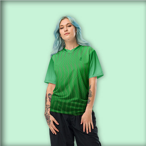 Maillot de sport Femme "Run Green"