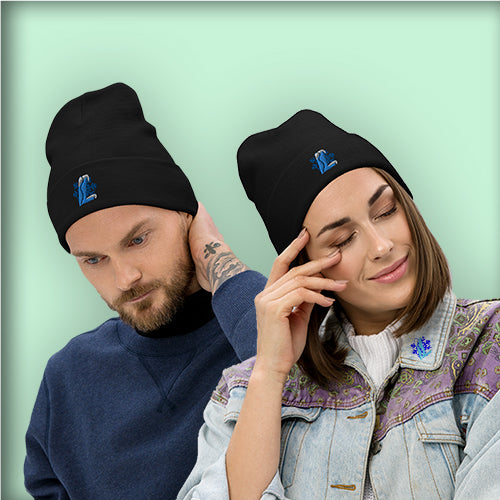 Bonnet "Snow Blue"