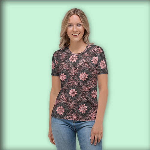 T-shirt pour Femme "Pink Spring"