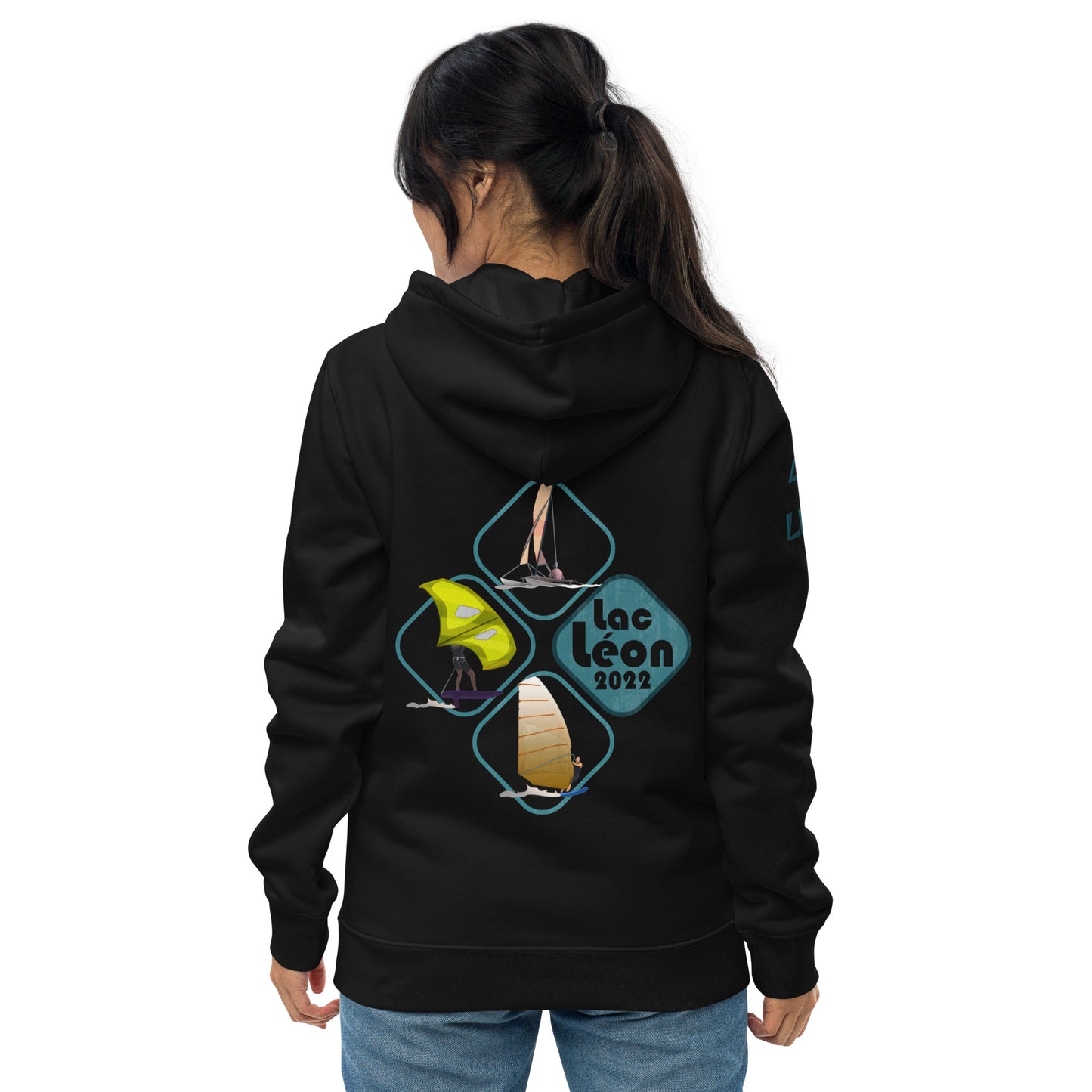 Sweat à capuche écologique "Léon's sails"⛵
