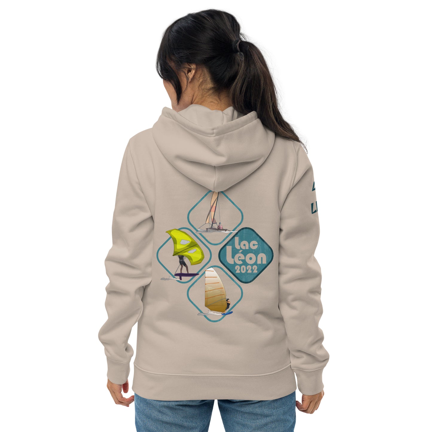 Sweat à capuche écologique "Léon's sails"⛵