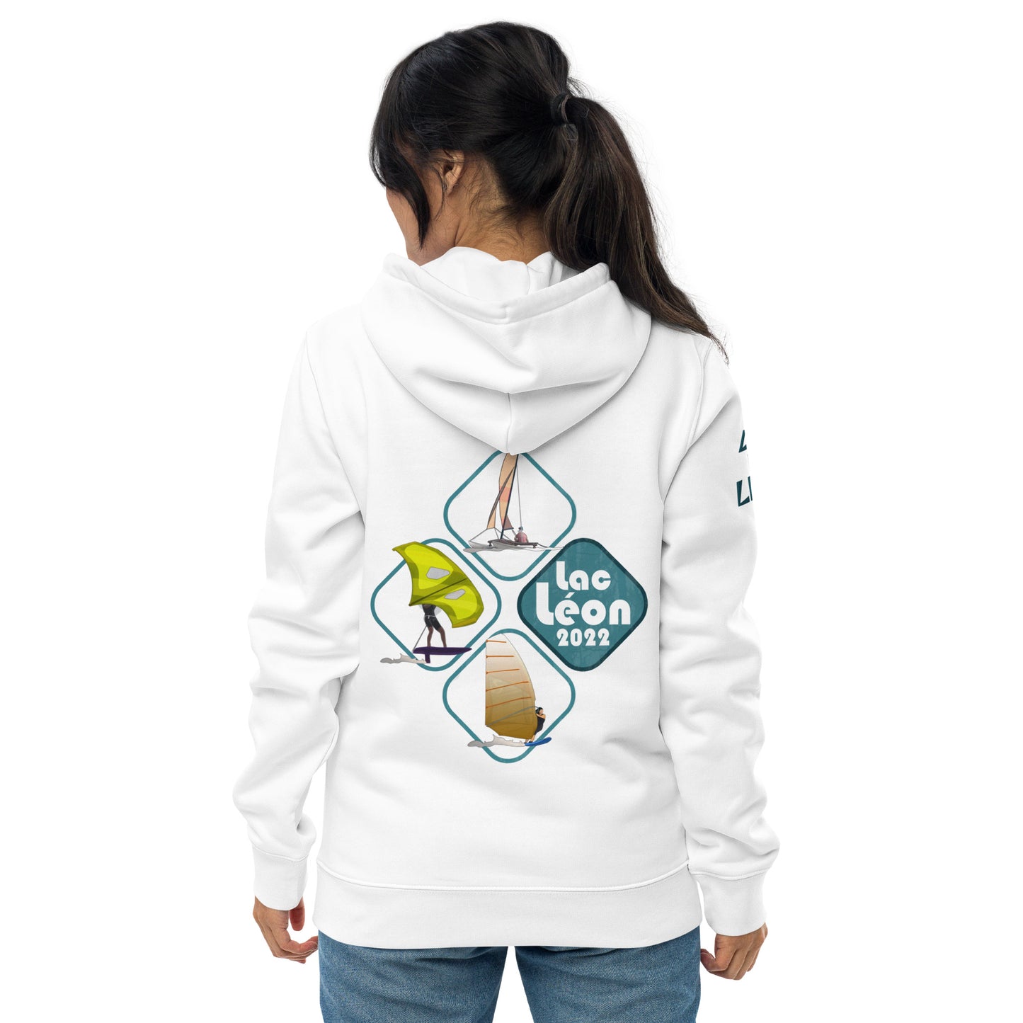 Sweat à capuche écologique "Léon's sails"⛵