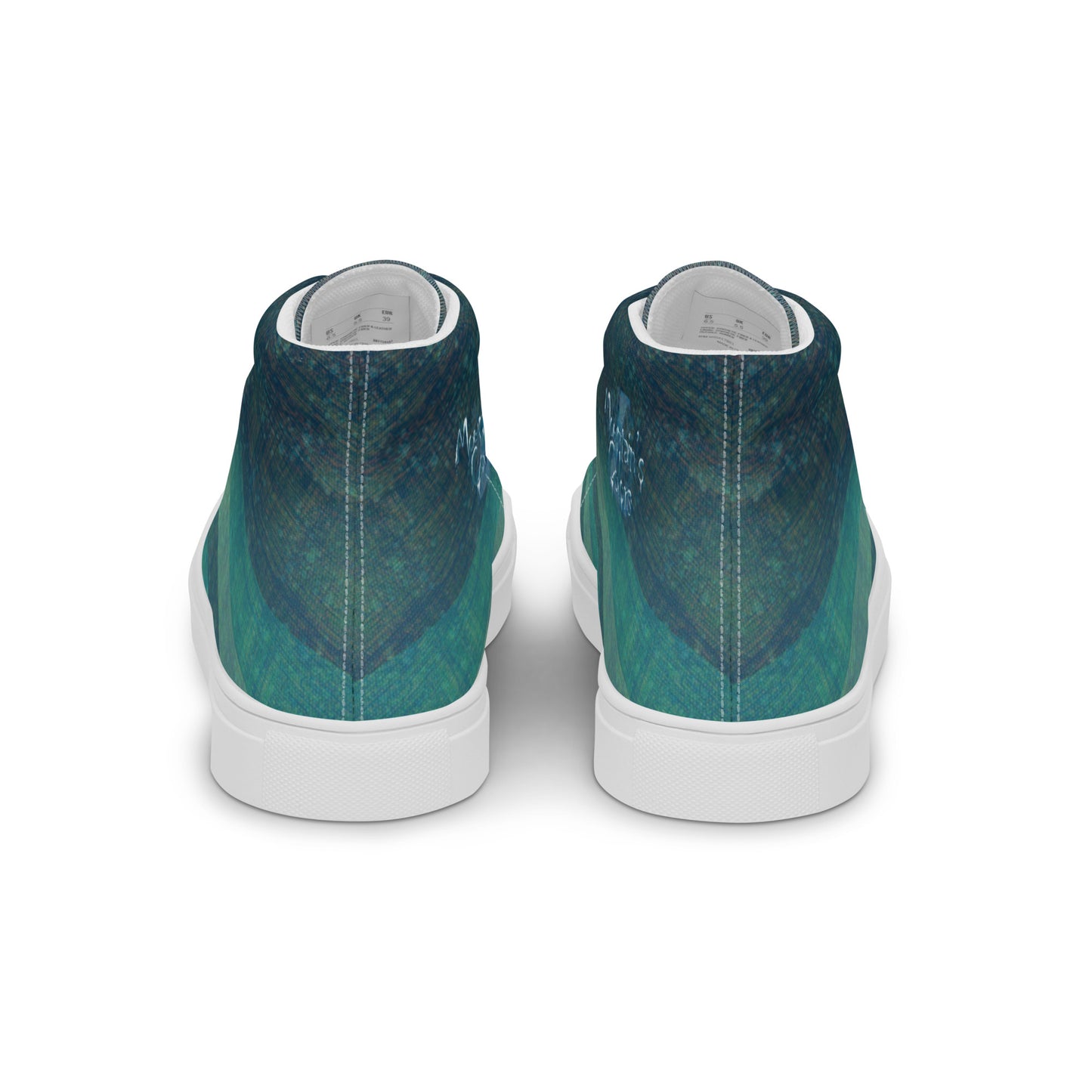 Baskets hautes en toile femme "Mountain Colors"