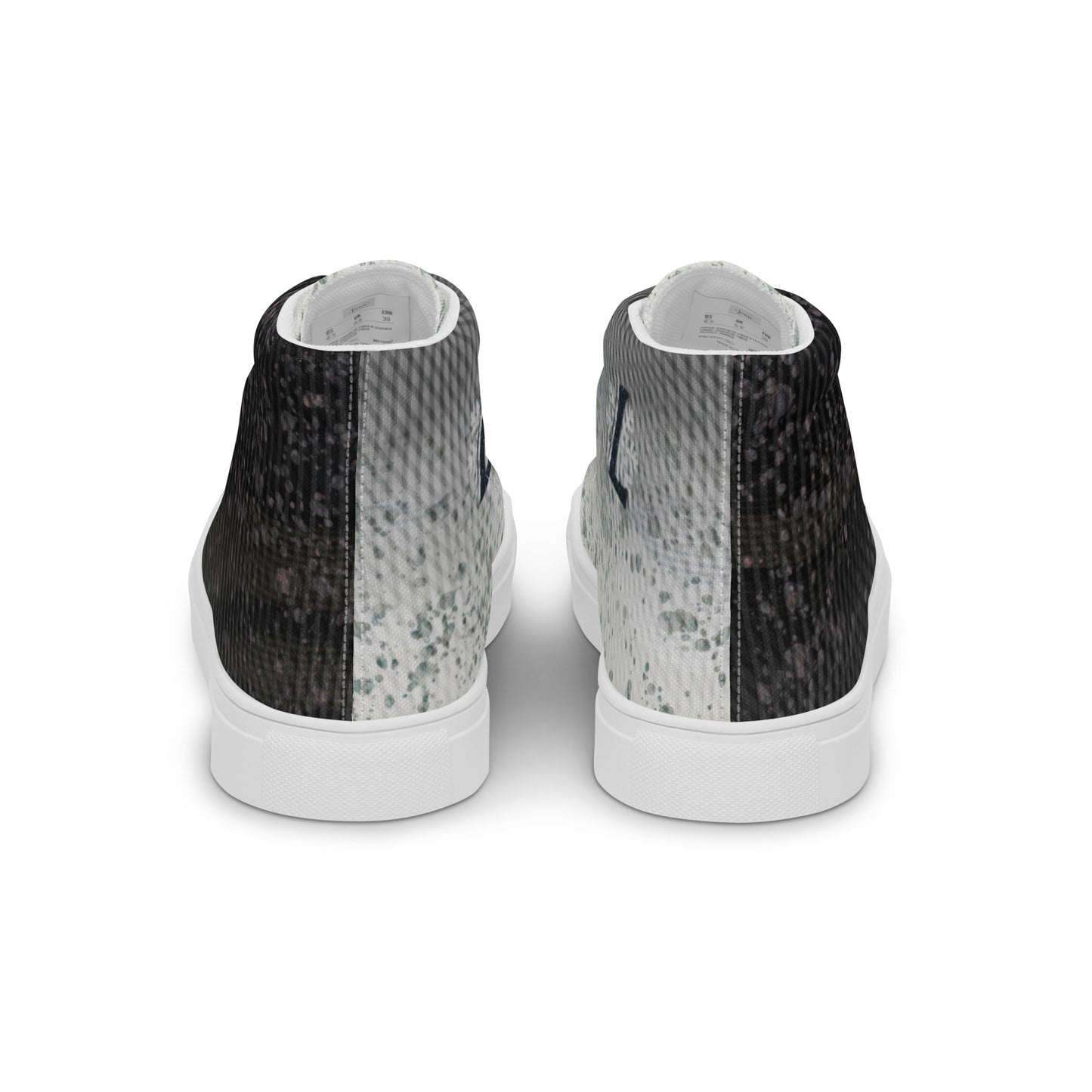 Baskets hautes en toile femme "Night and Day"