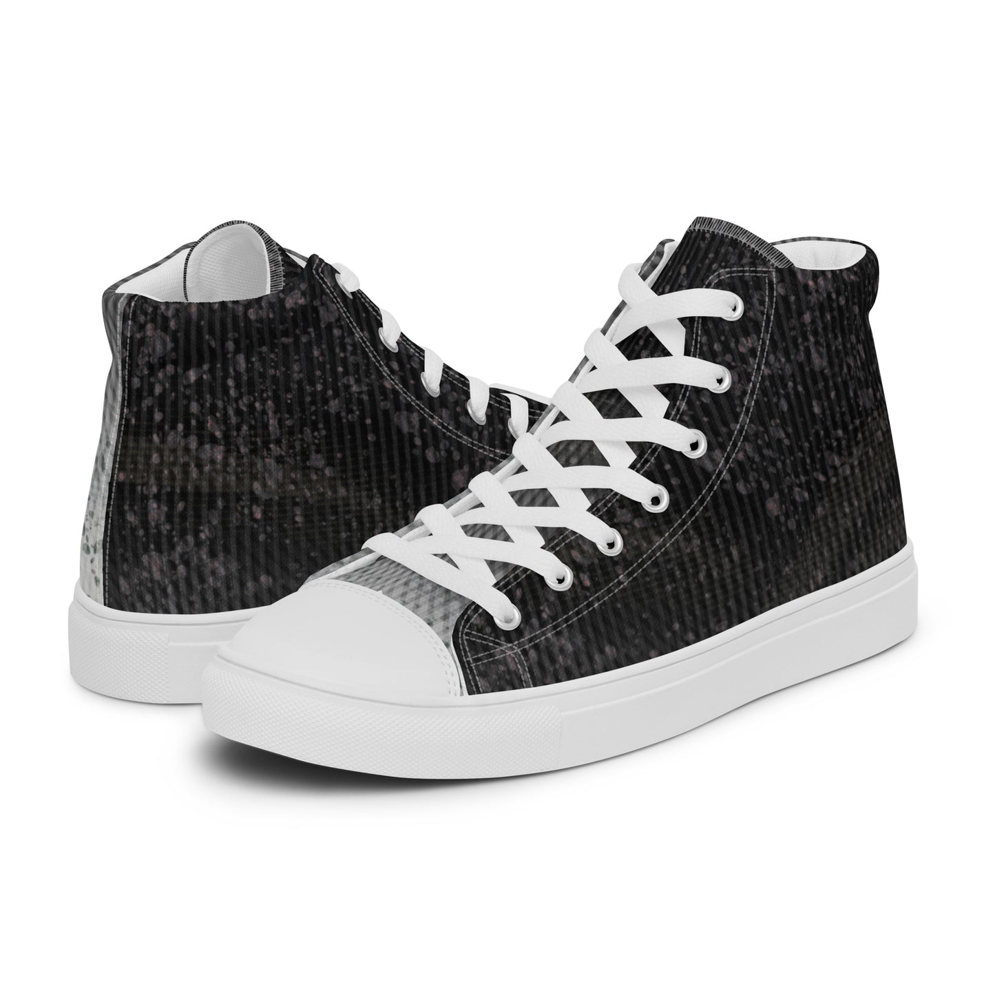 Baskets hautes en toile femme "Night and Day"