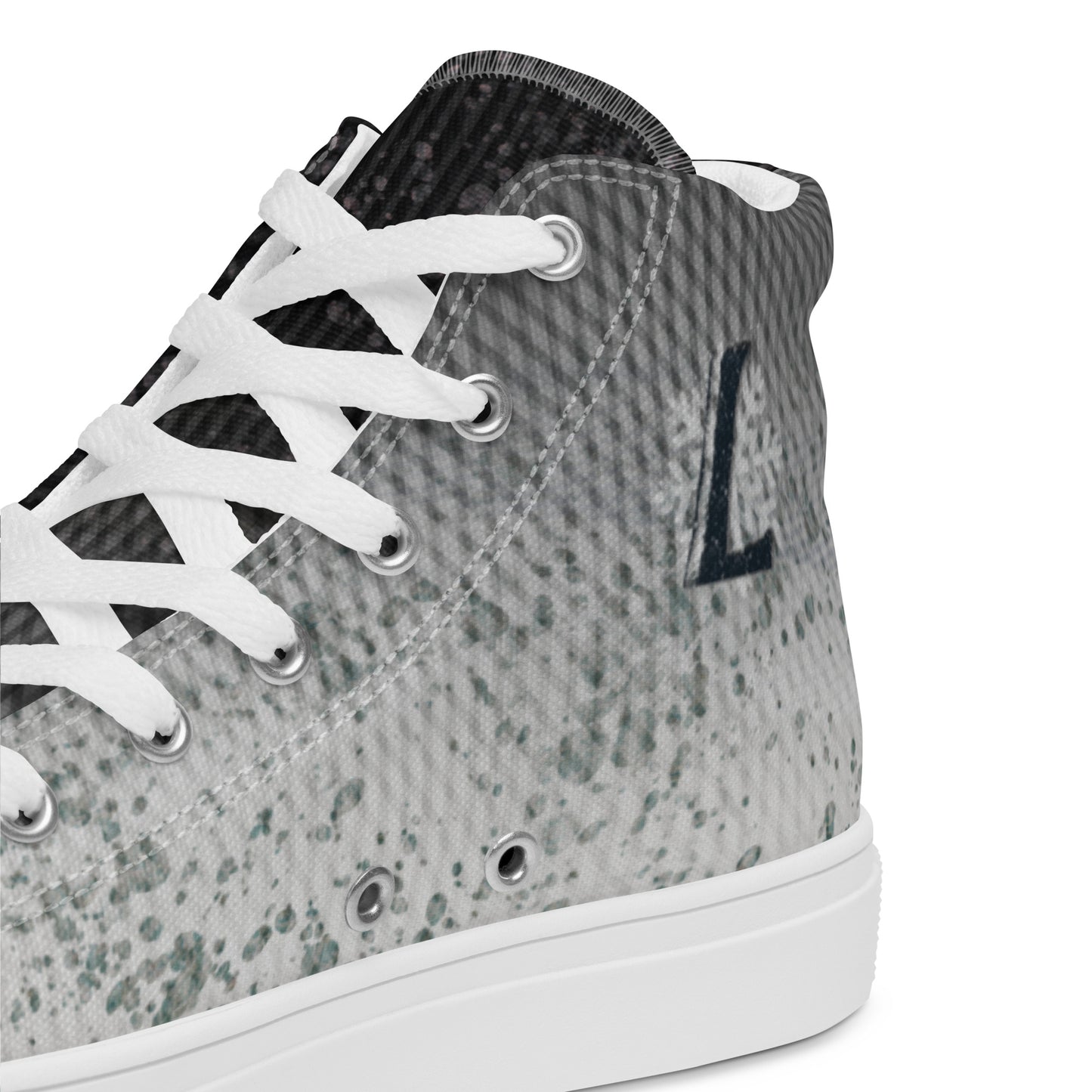 Baskets hautes en toile femme "Night and Day"